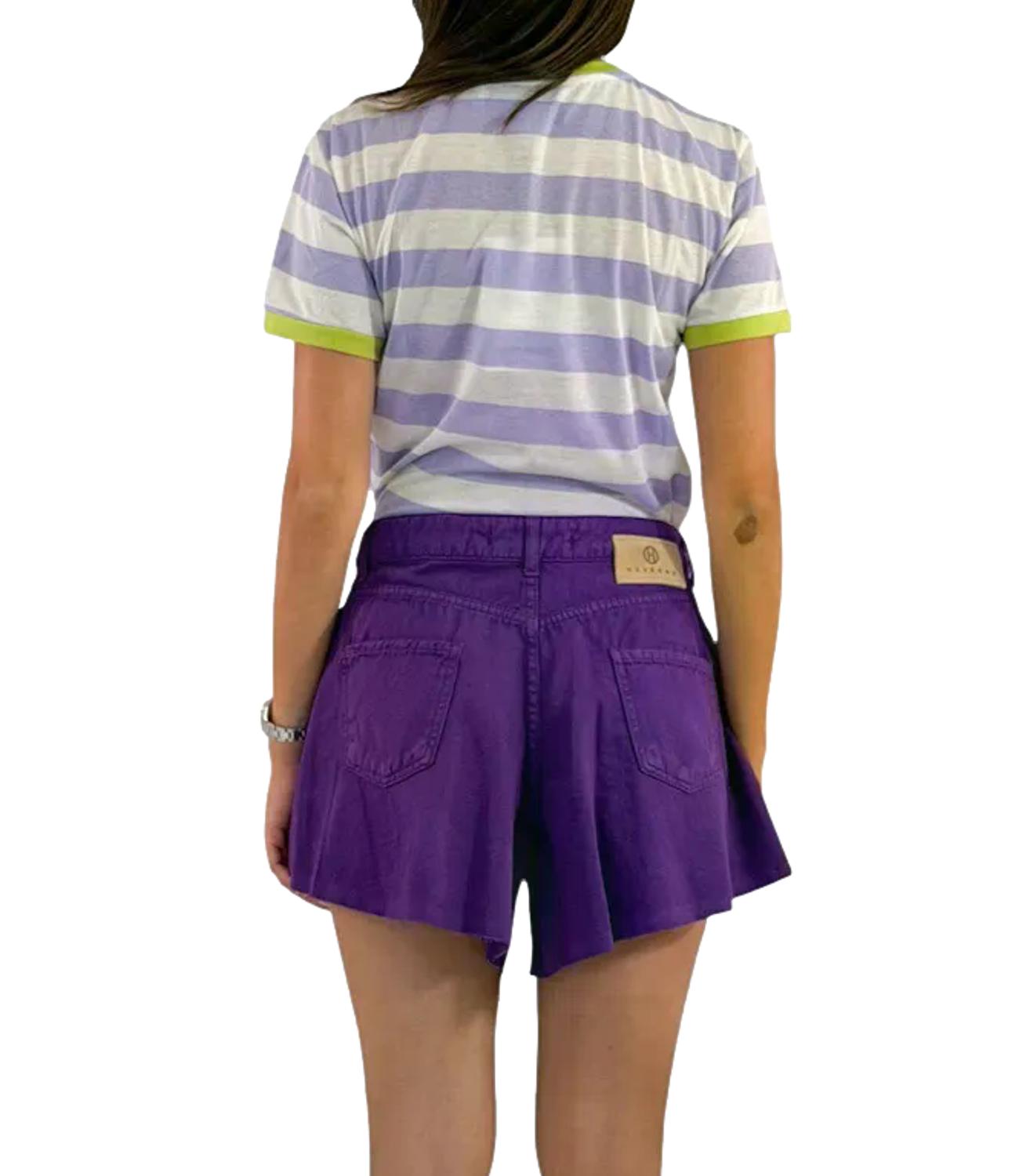 Have One T-Shirt da Donna - Latte/lilla - TsH-Q247