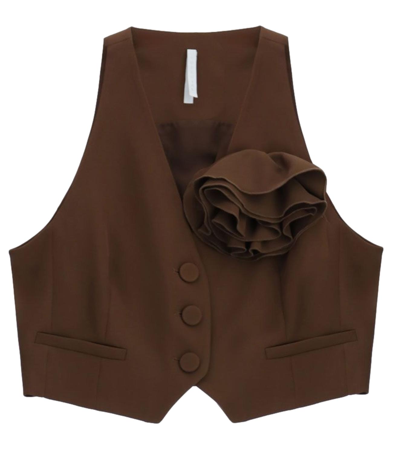 Imeprial Gilet Cacao Donna