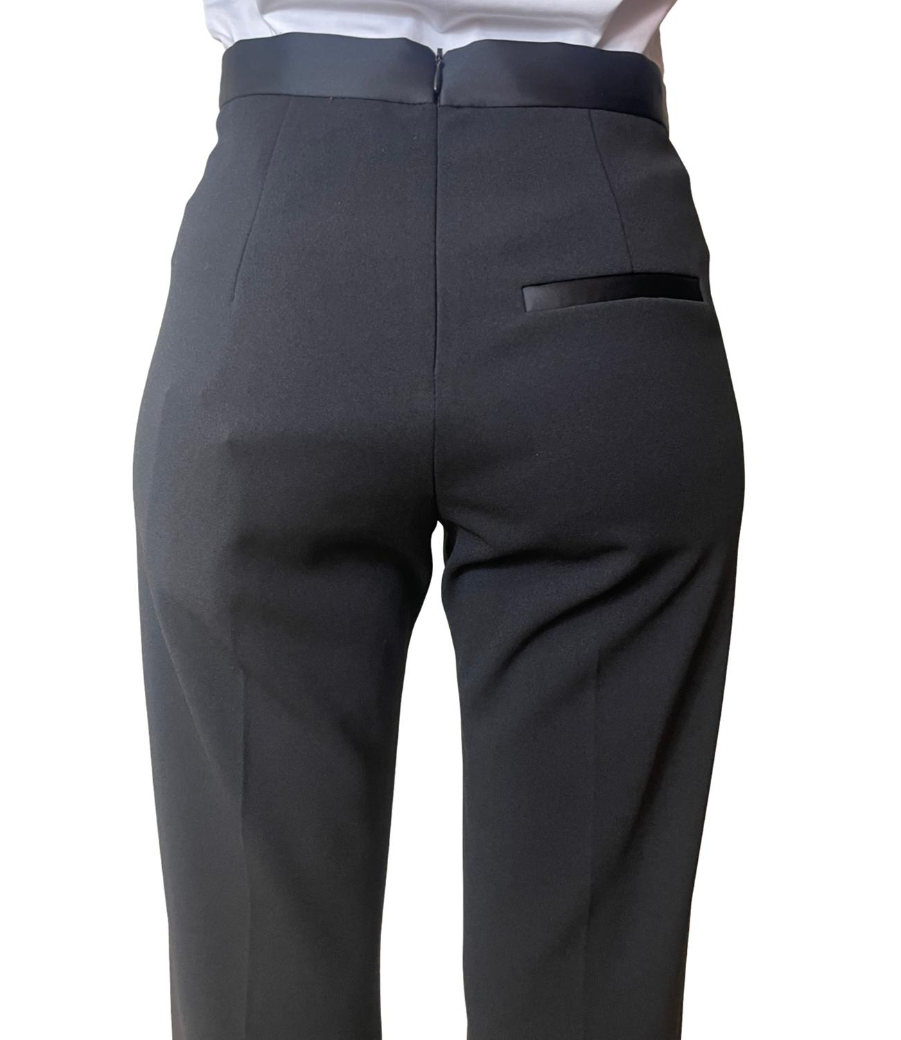 Imperial Pantalone Zampa Nero Donna