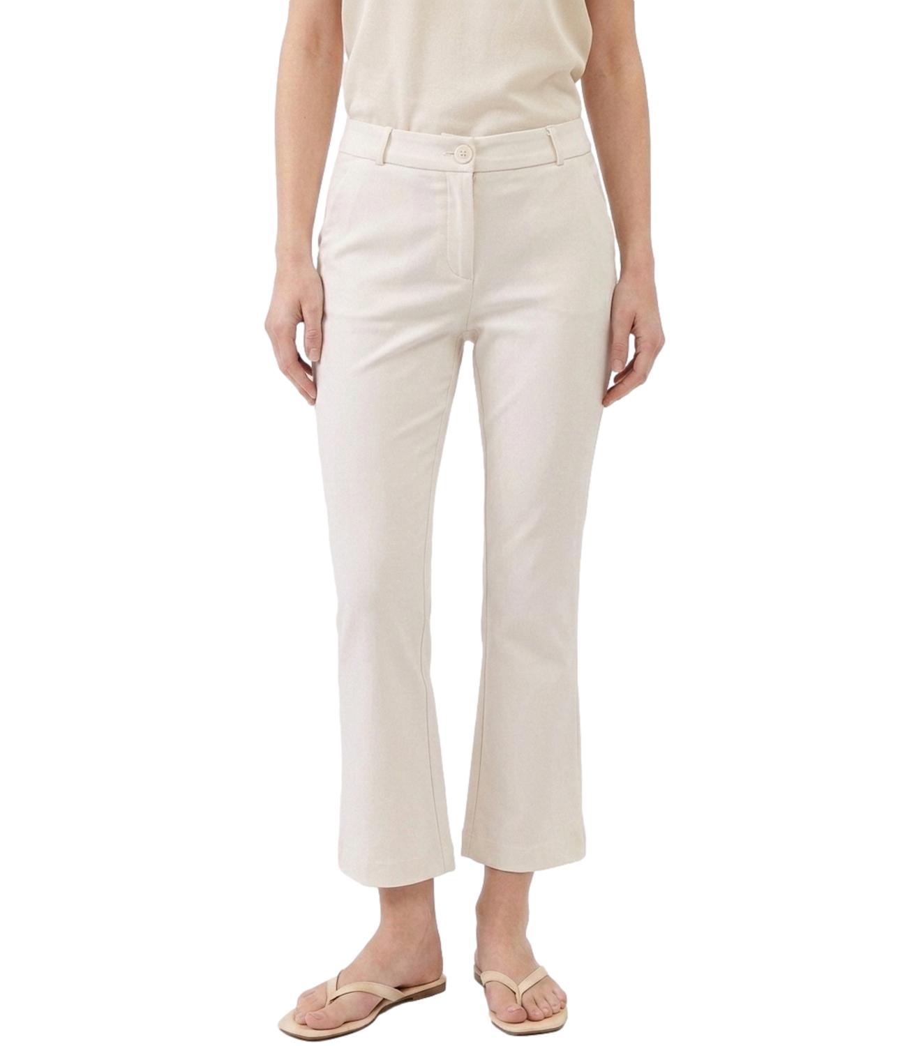 Imperial Pantalone da Donna - Bianco Lana - P99900143v