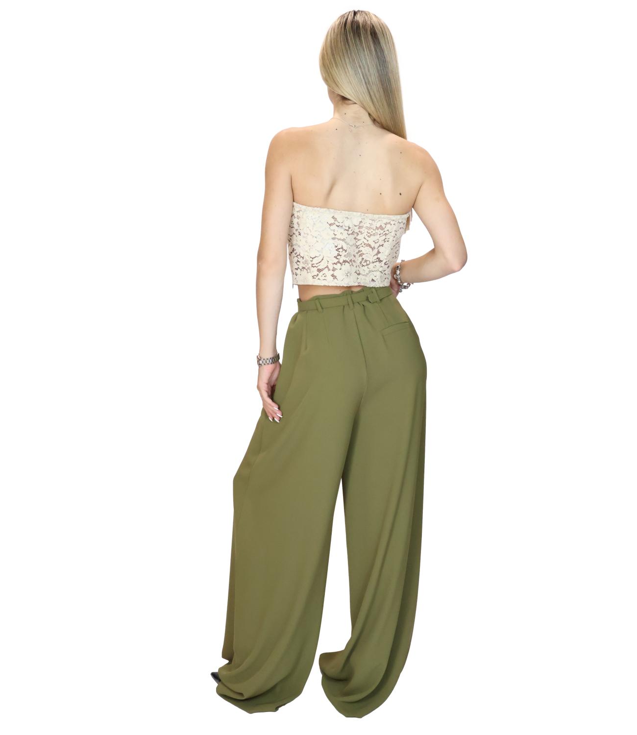 Imperial Pantalone da Donna - Pistacchio - Pc5lhxc