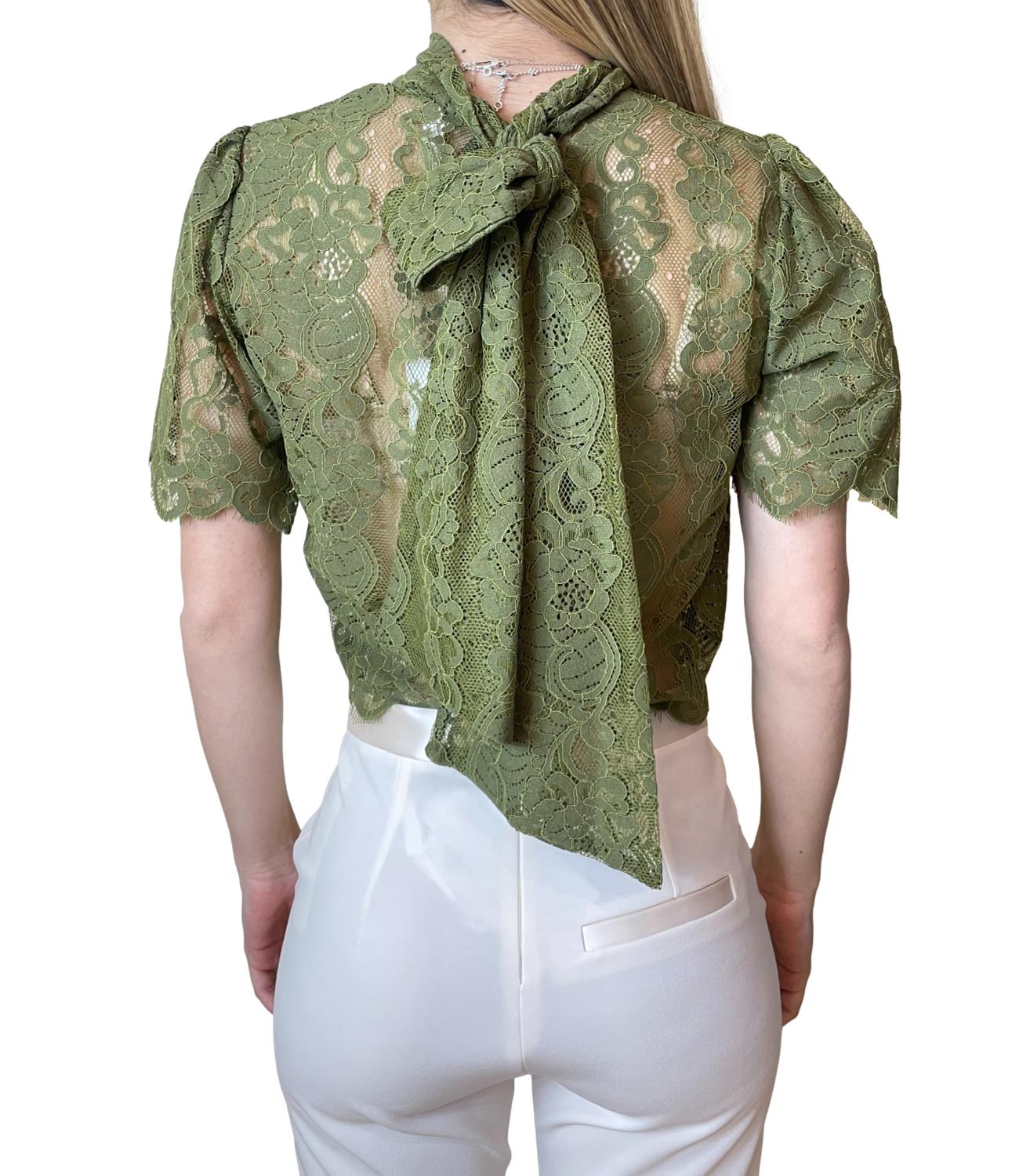 Imperial Canotta Pizzo Militare Donna