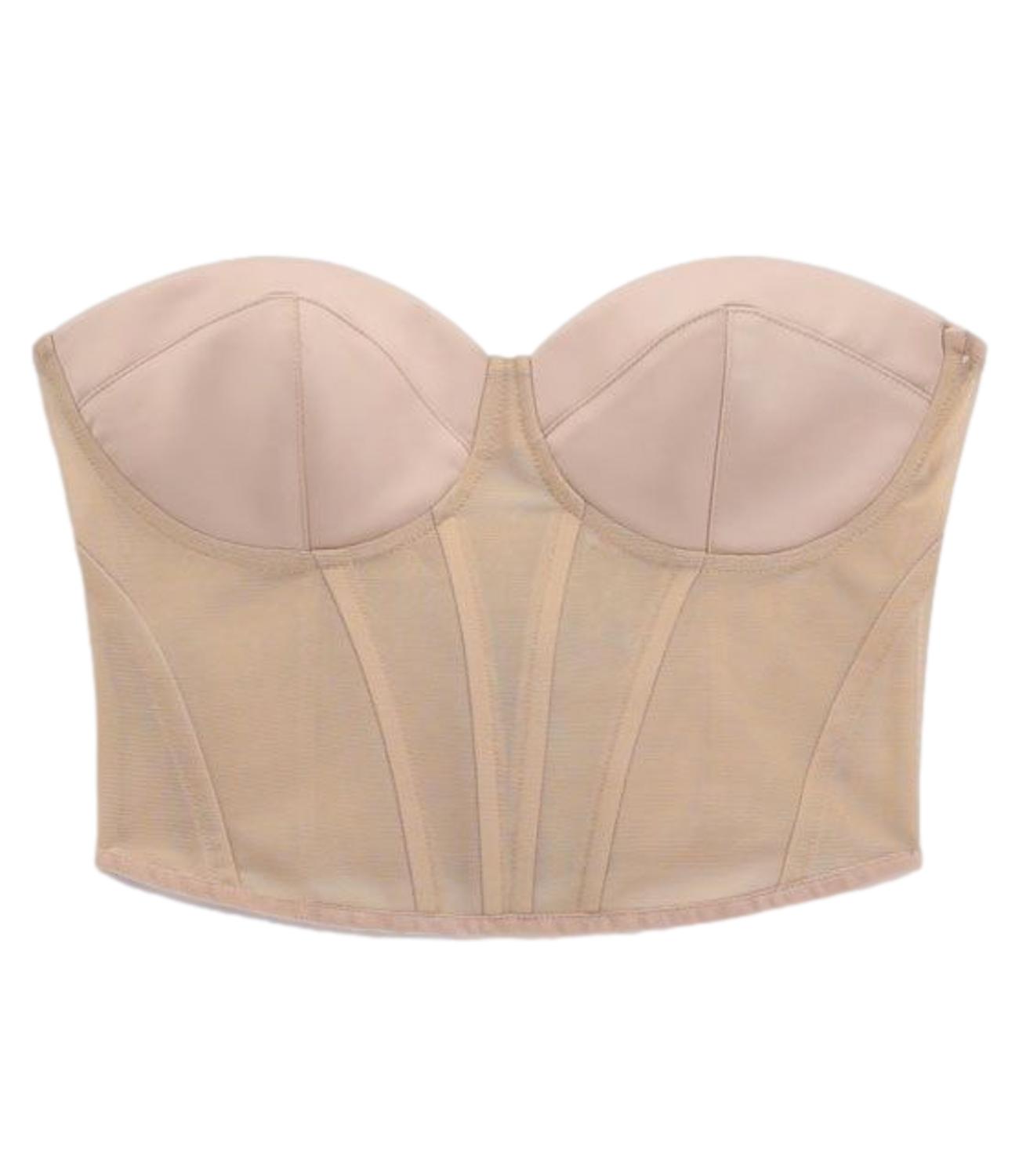 Imperial Top Bustier Cipria Donna
