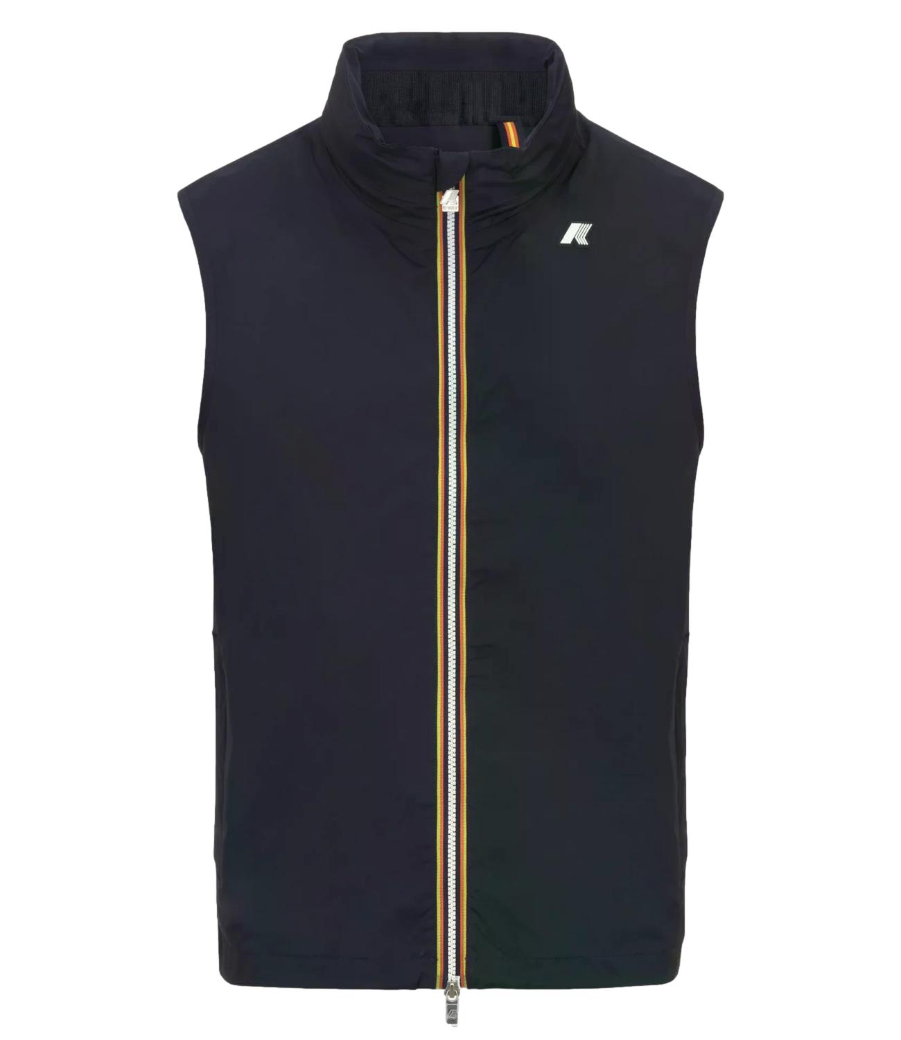 Gilet k-way valen stretch nylon jersey blue depth