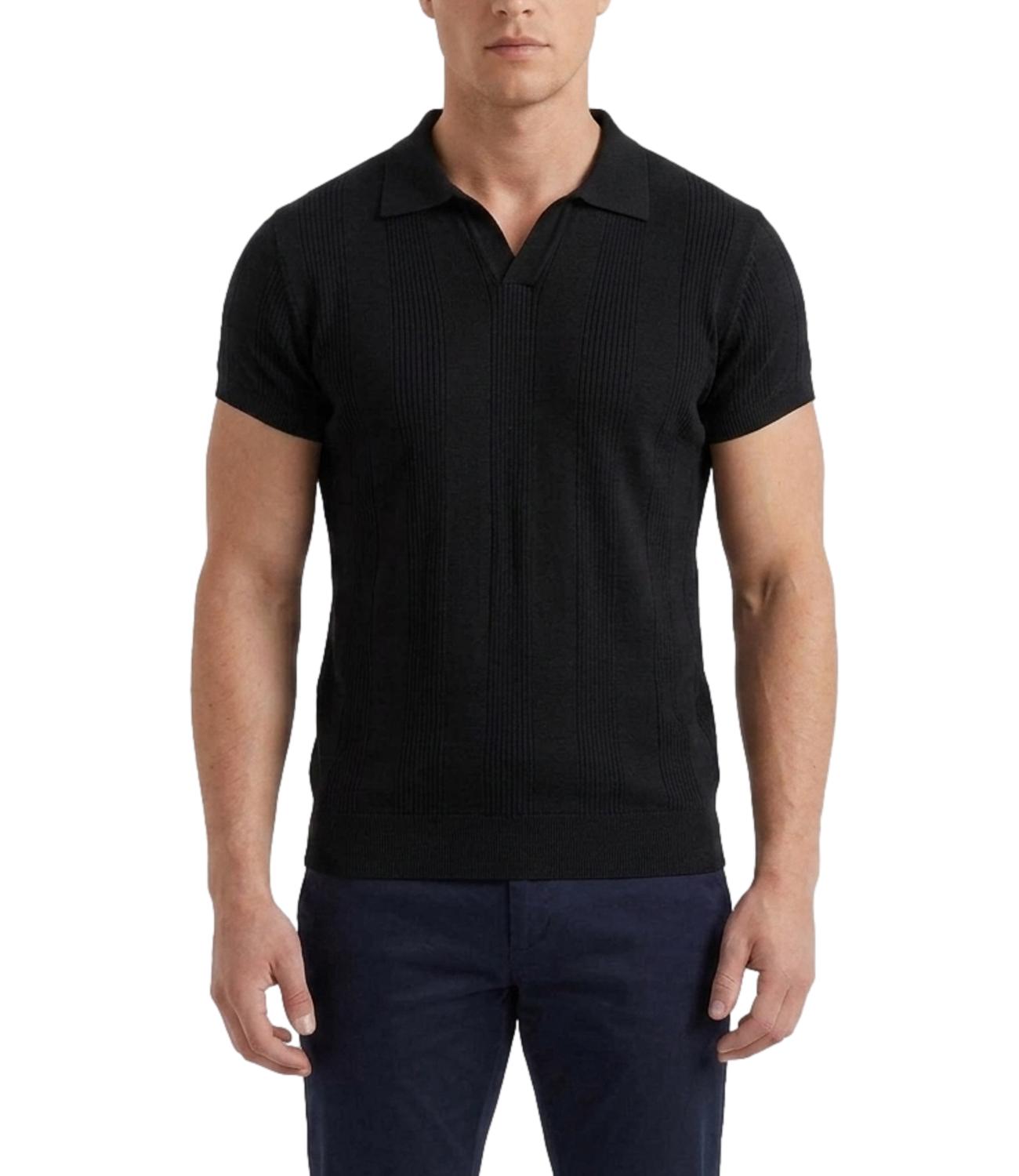 Kangra Polo da Uomo - Nero - 3010 48