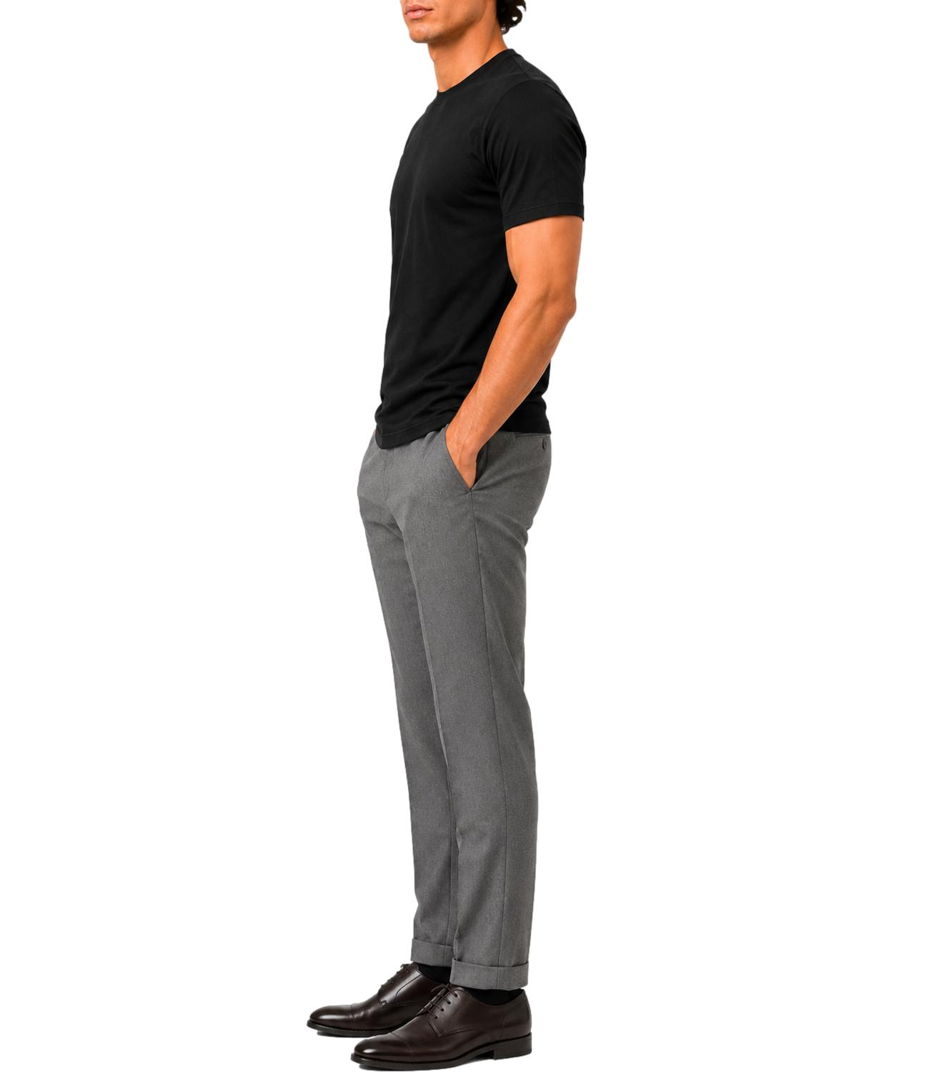 Kangra T-Shirt da Uomo - Nero - 3400 21
