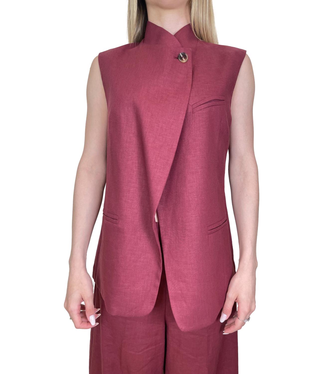 Kontatto Gilet Brownberry Donna
