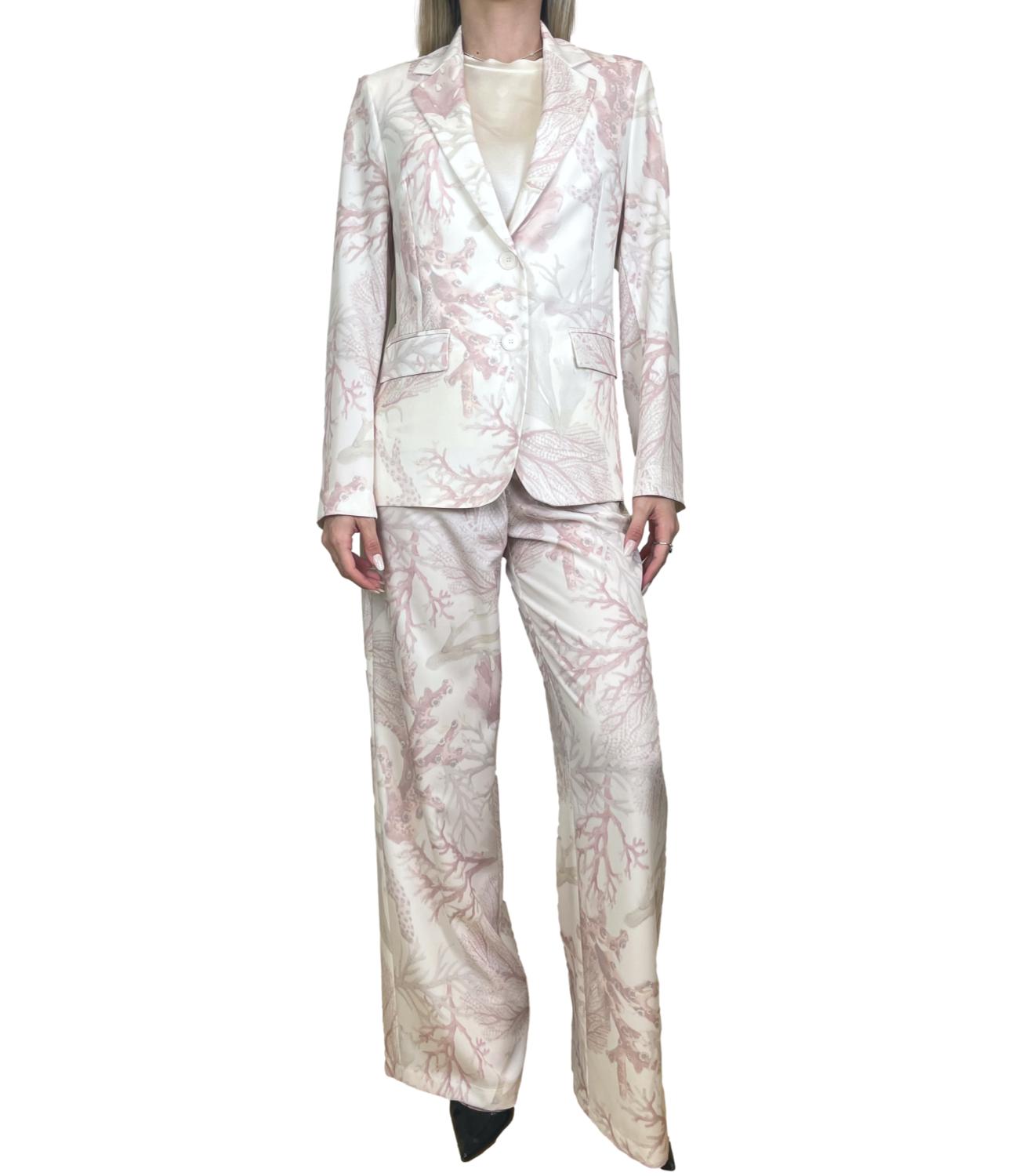 Kontatto Pantalone Coralli Fantasia Donna