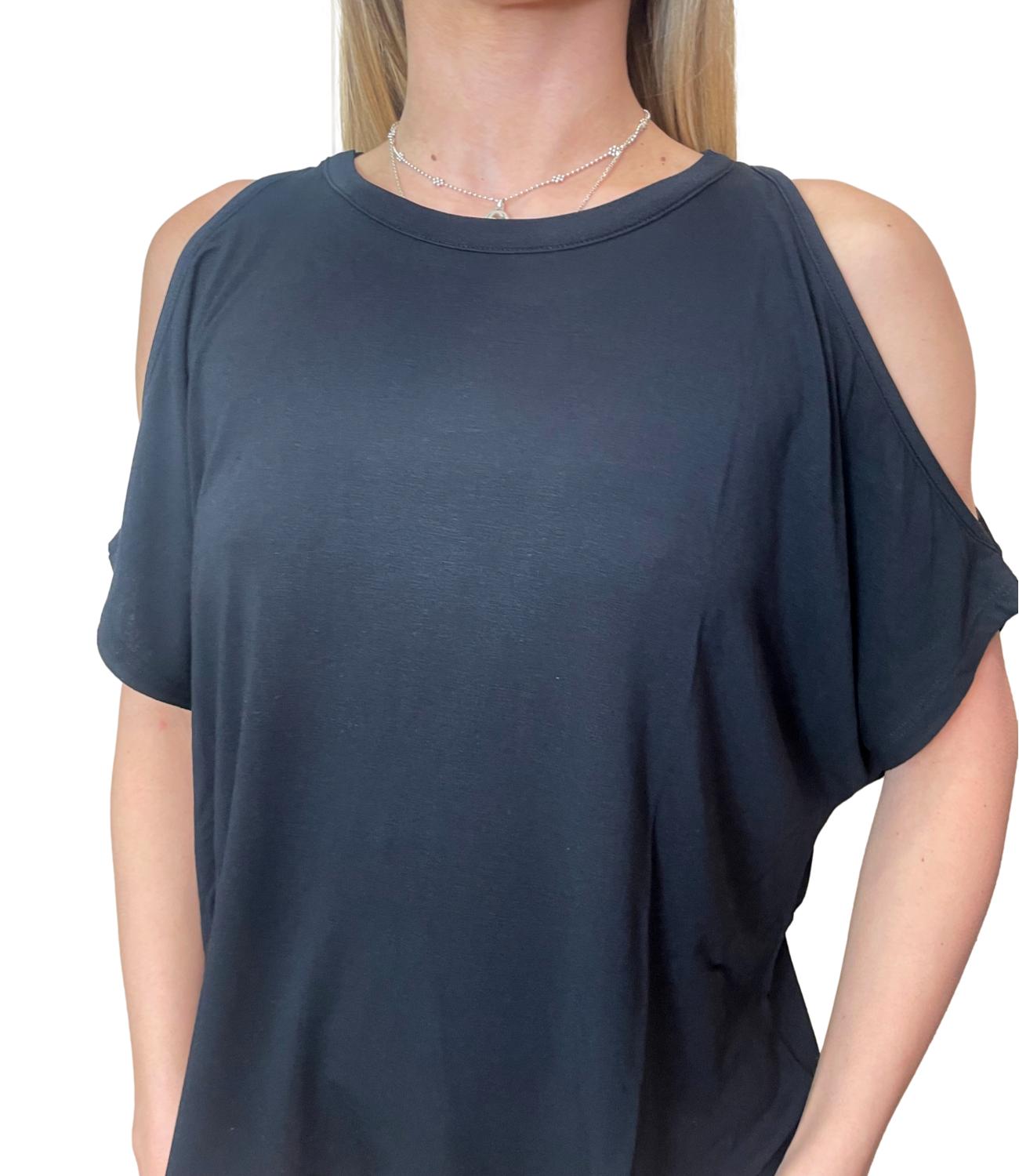 Kontatto Blusa Nero Donna
