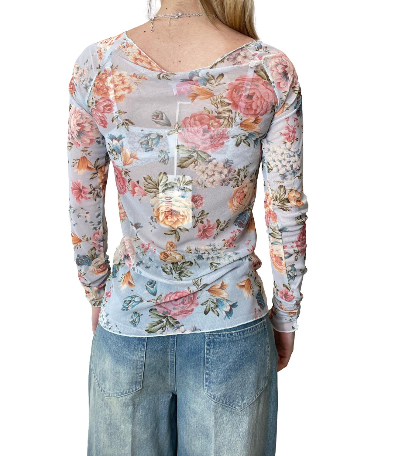 Kontatto Maglia Floreale Donna
