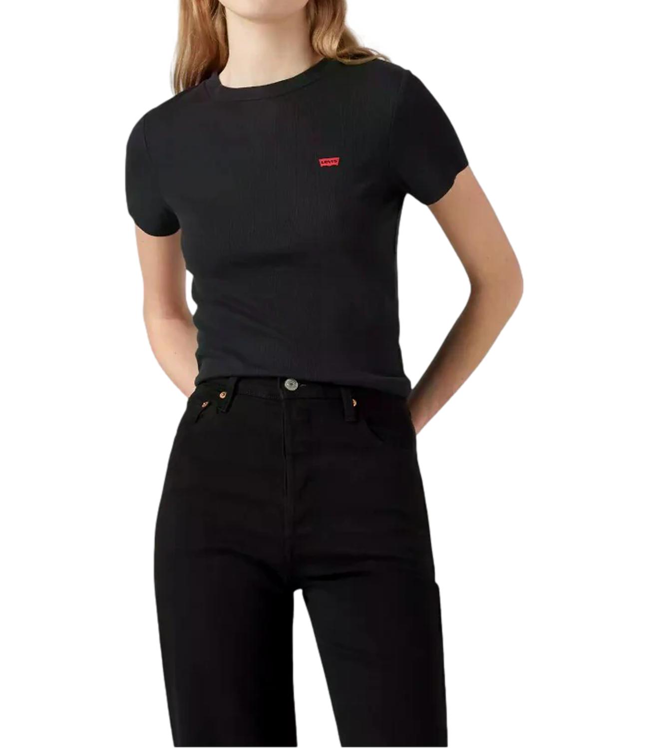Levi's T-Shirt da Donna - Nera