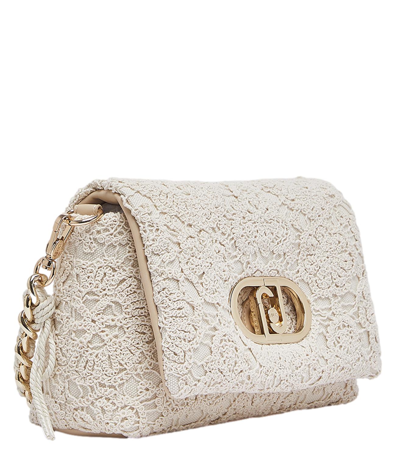 Liu Jo Borsa LaPuffy Pizzo Cream Donna