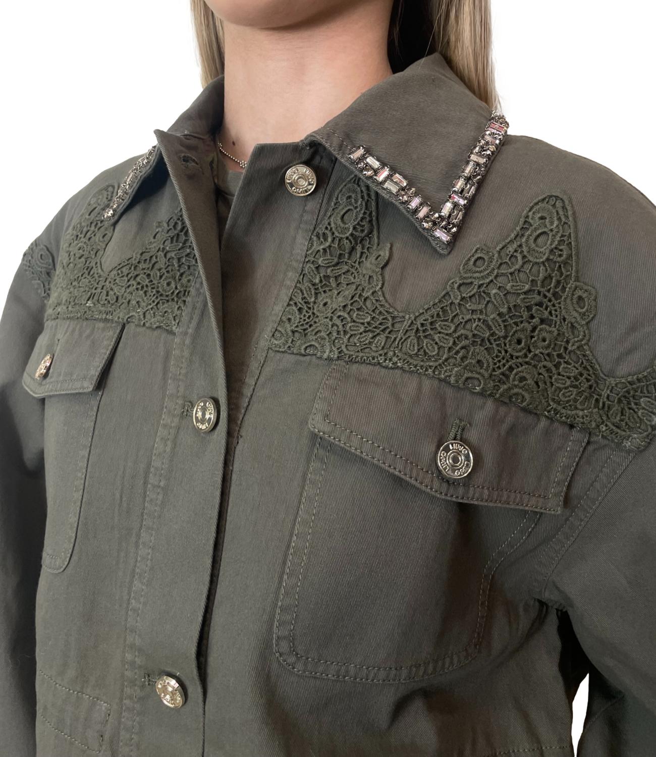 Liu Jo Giacca Dark Olive Donna