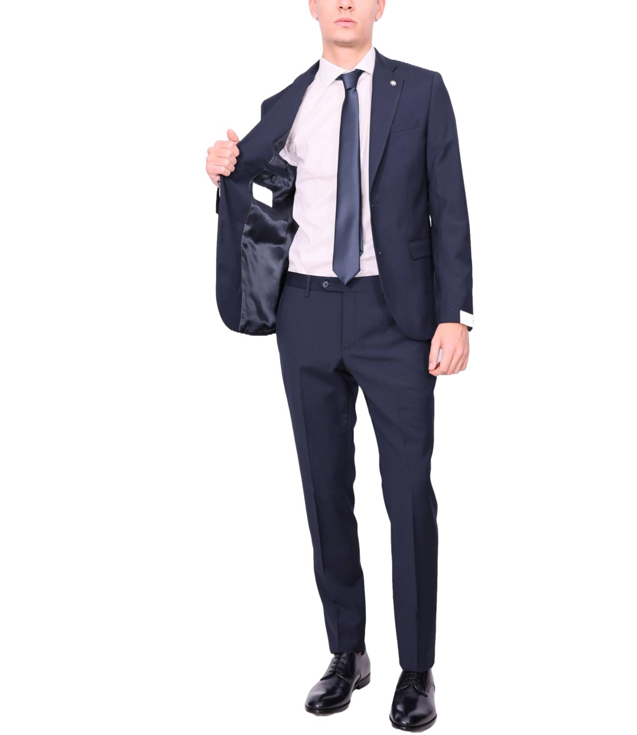 Abito dark blu estivo