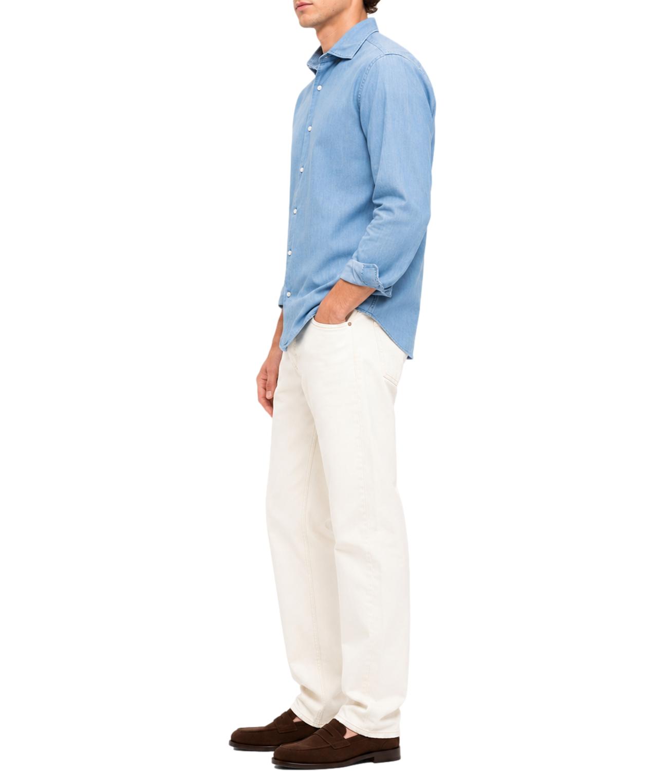Manuel Ritz Camicia da Uomo - Blu - 4032e601l2 263203