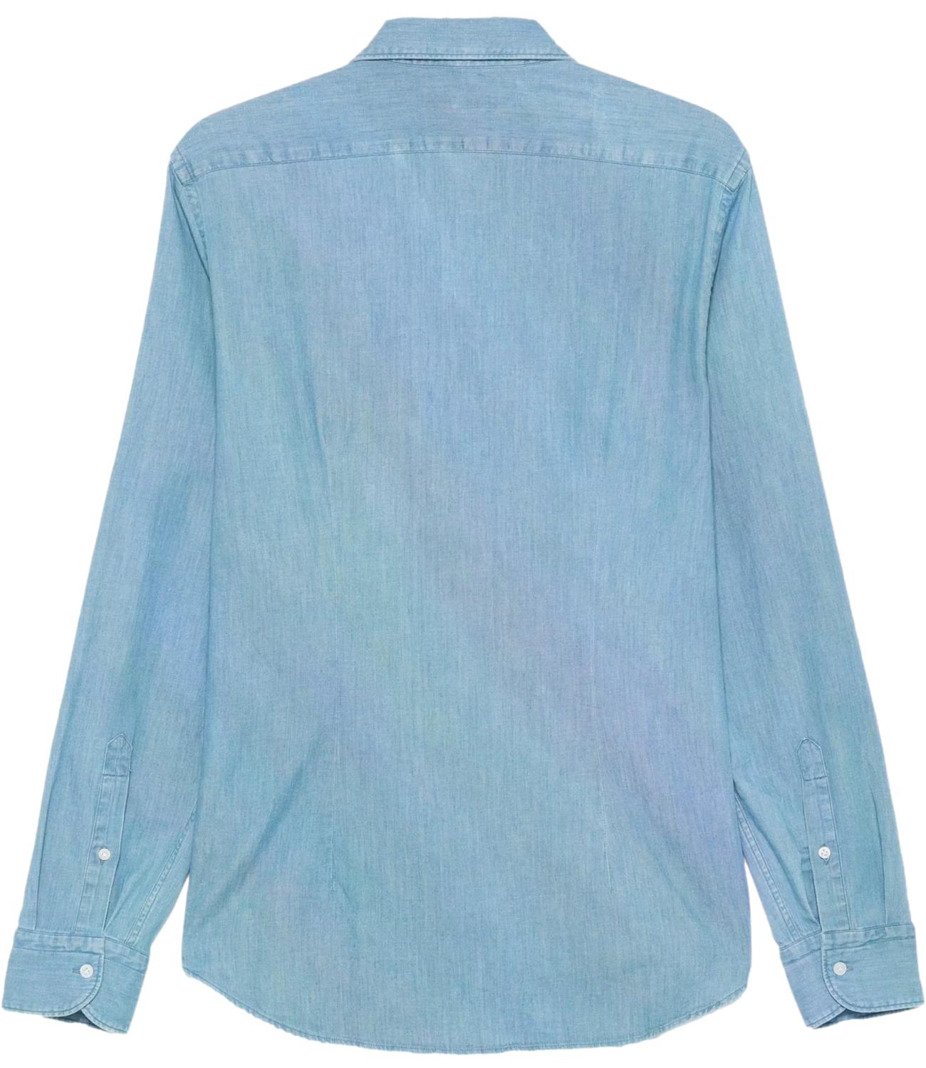 Manuel Ritz Camicia da Uomo - Blu - 4032e601l2 263203