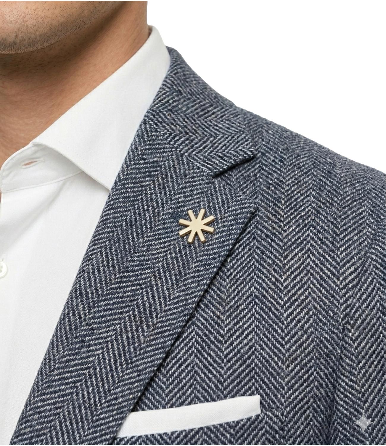 Manuel Ritz Giacca da Uomo - Blu - 4032g2728mc 263270