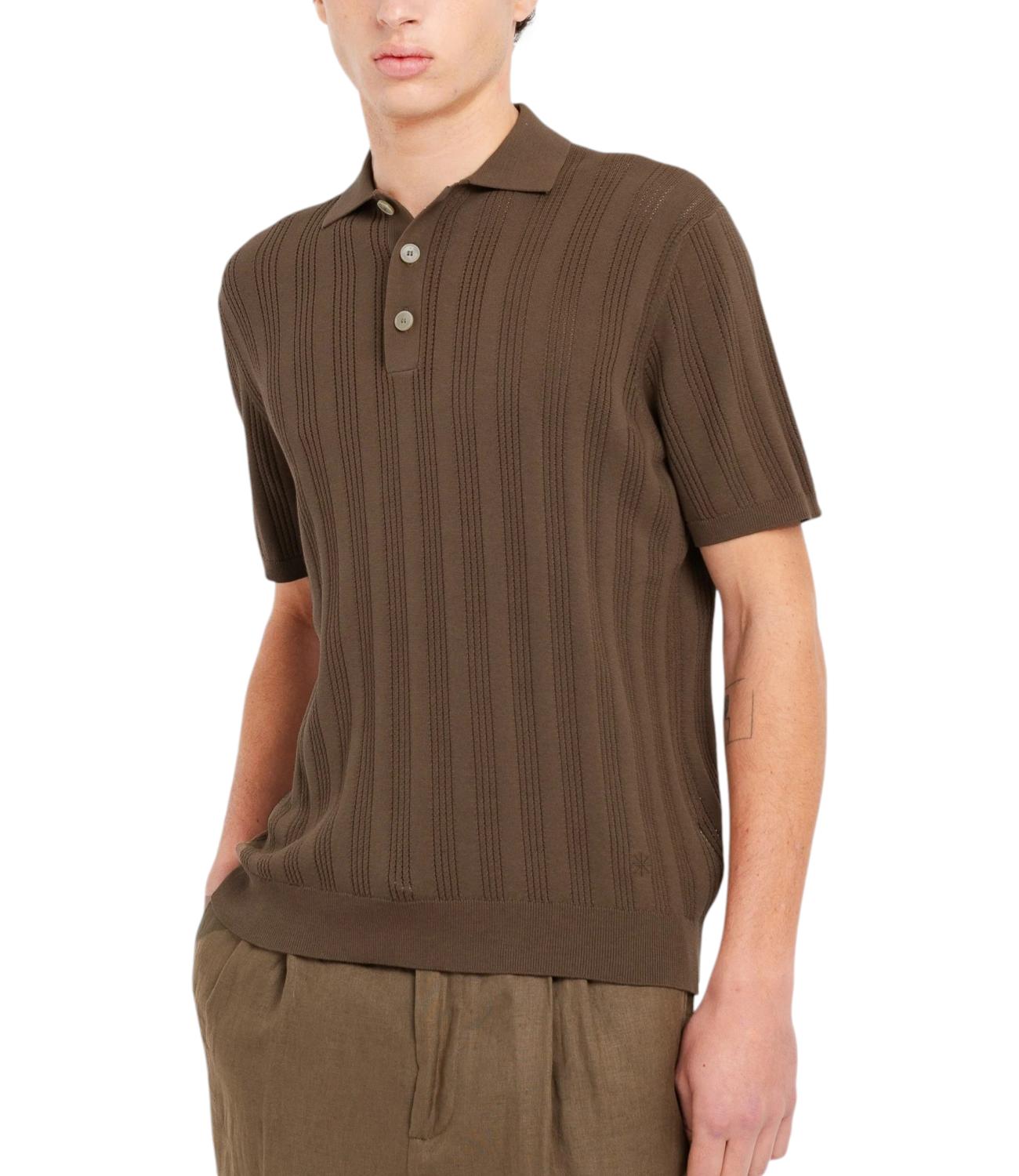 Manuel Ritz Polo da Uomo - Marrone - 4032m505 263311