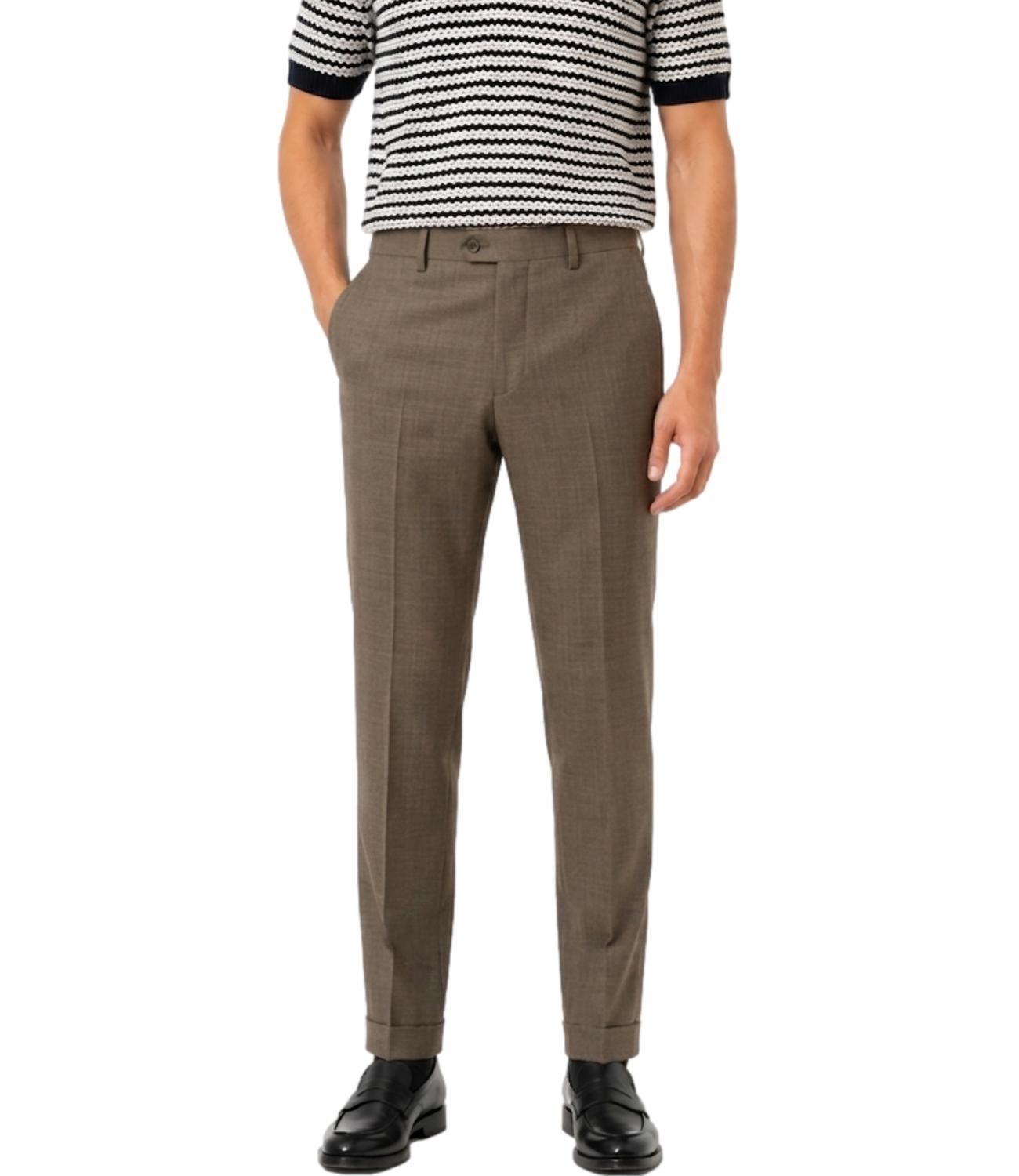 Manuel Ritz Pantalone da Uomo - Marrone - 4032p1658 260000