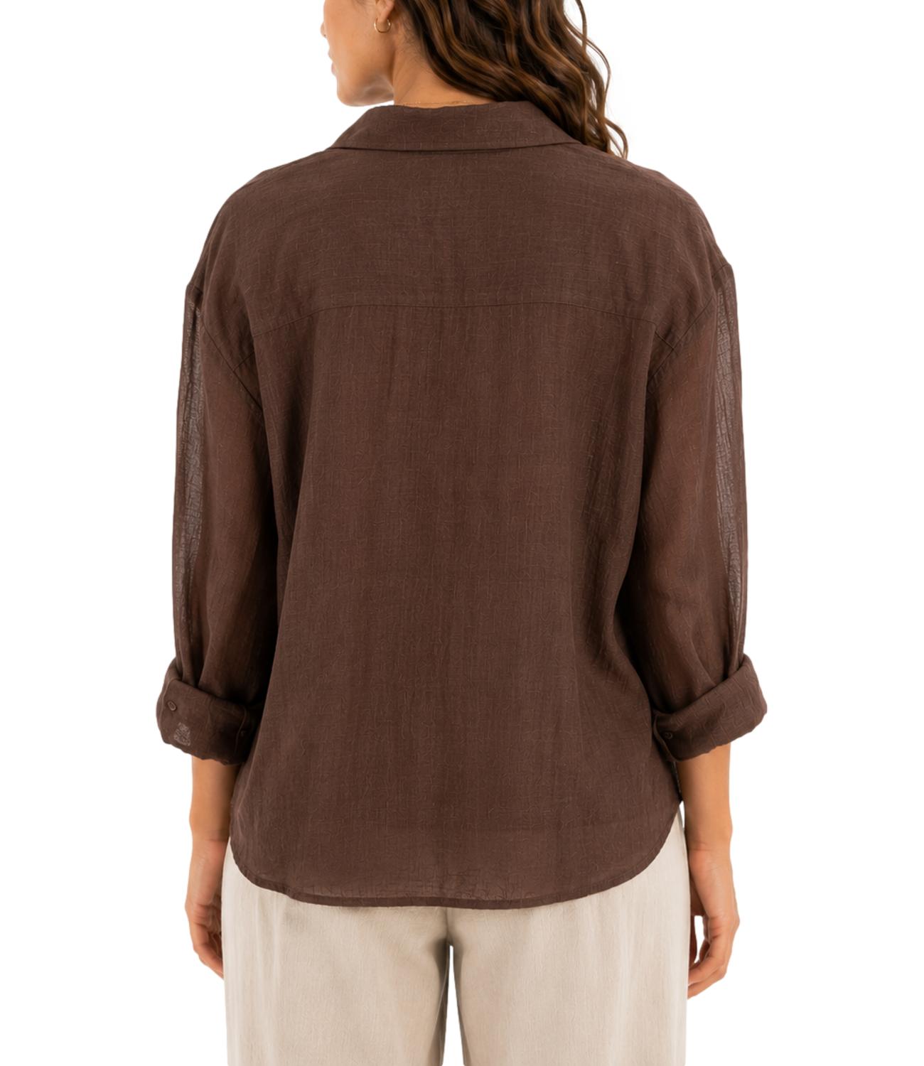Max Mara Studio Camicia da Donna - Argilla - 2616261032600