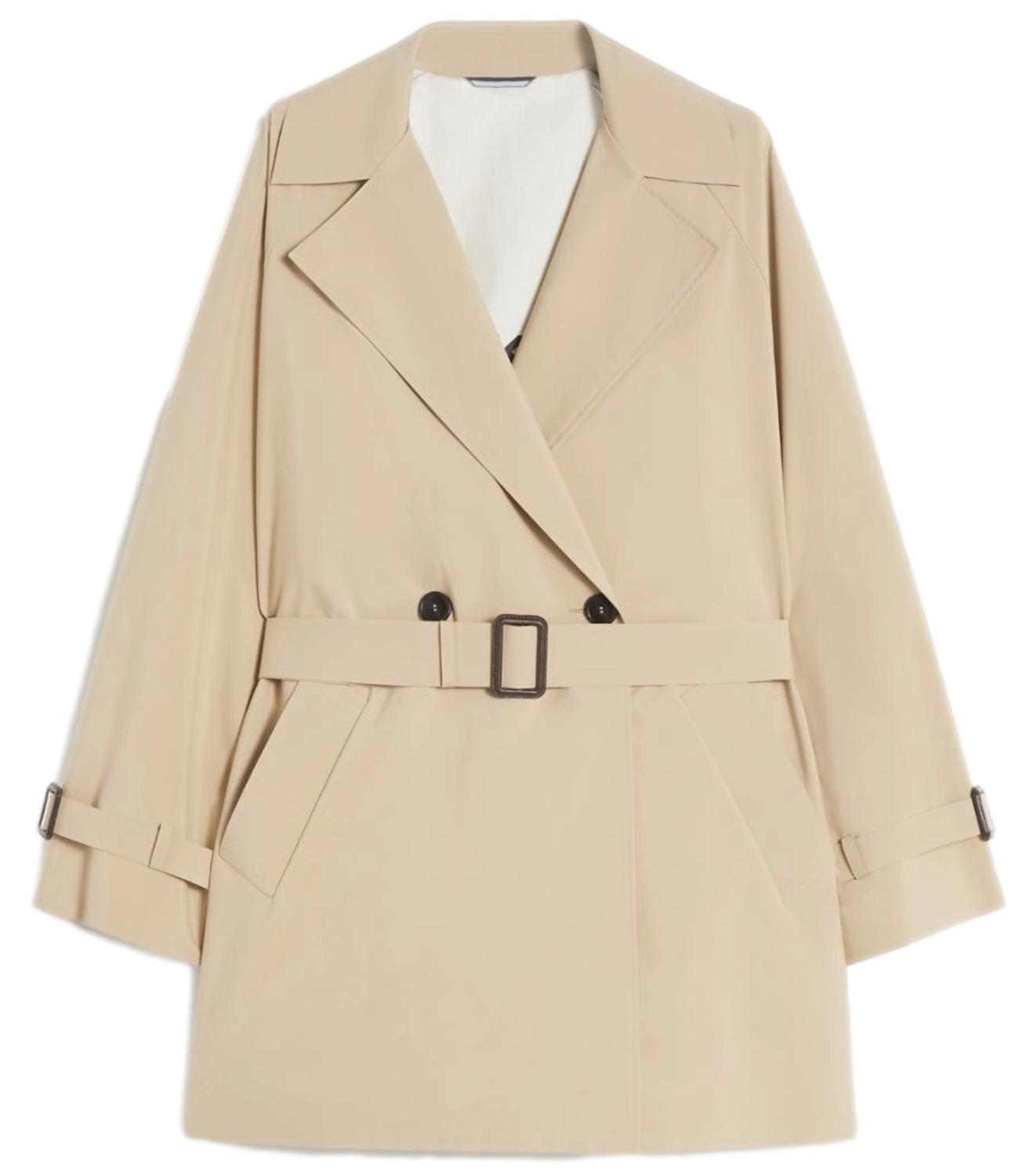 Max Mara Weekend Trench Wkdovatta Beige Donna