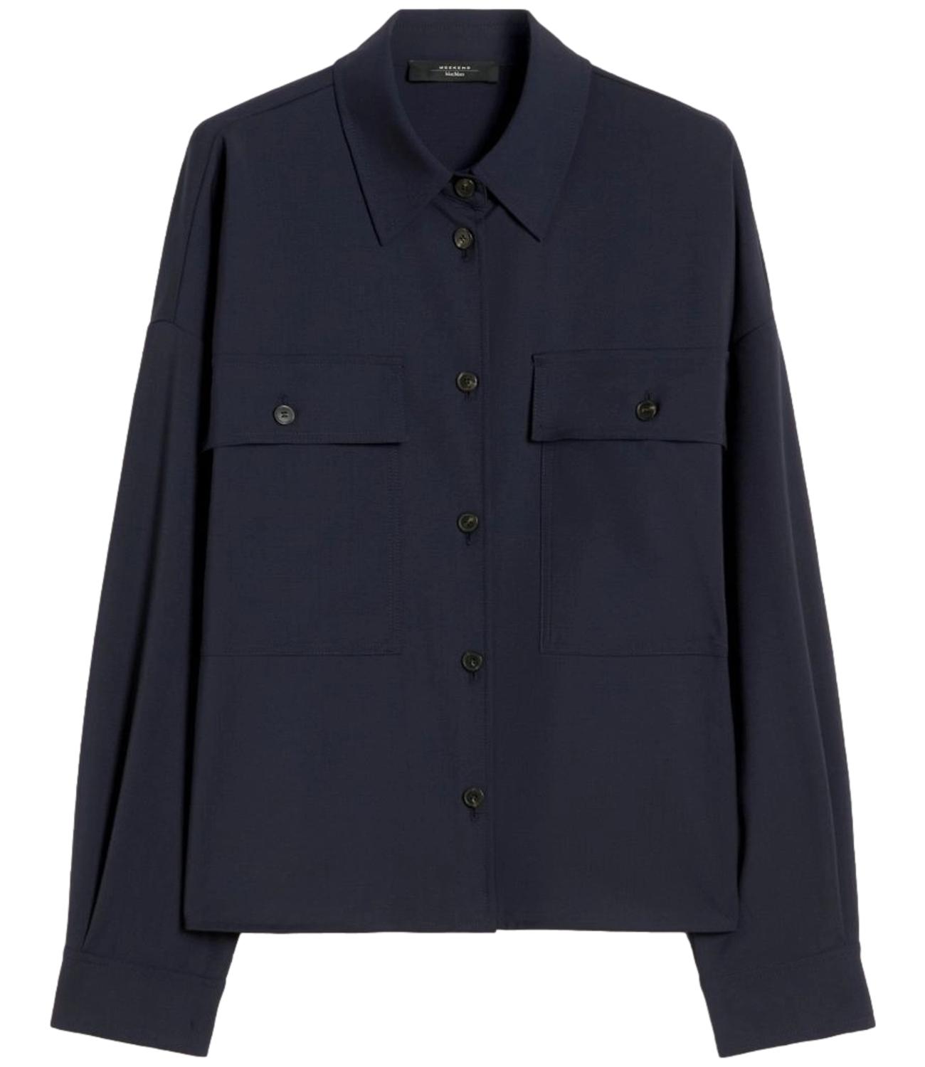 Max Mara Weekend Giacca Wkdmulino Blu Donna