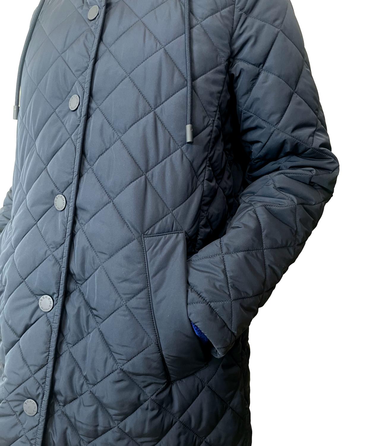 Max Mara Weekend Imbottito Wkderio Blu Donna