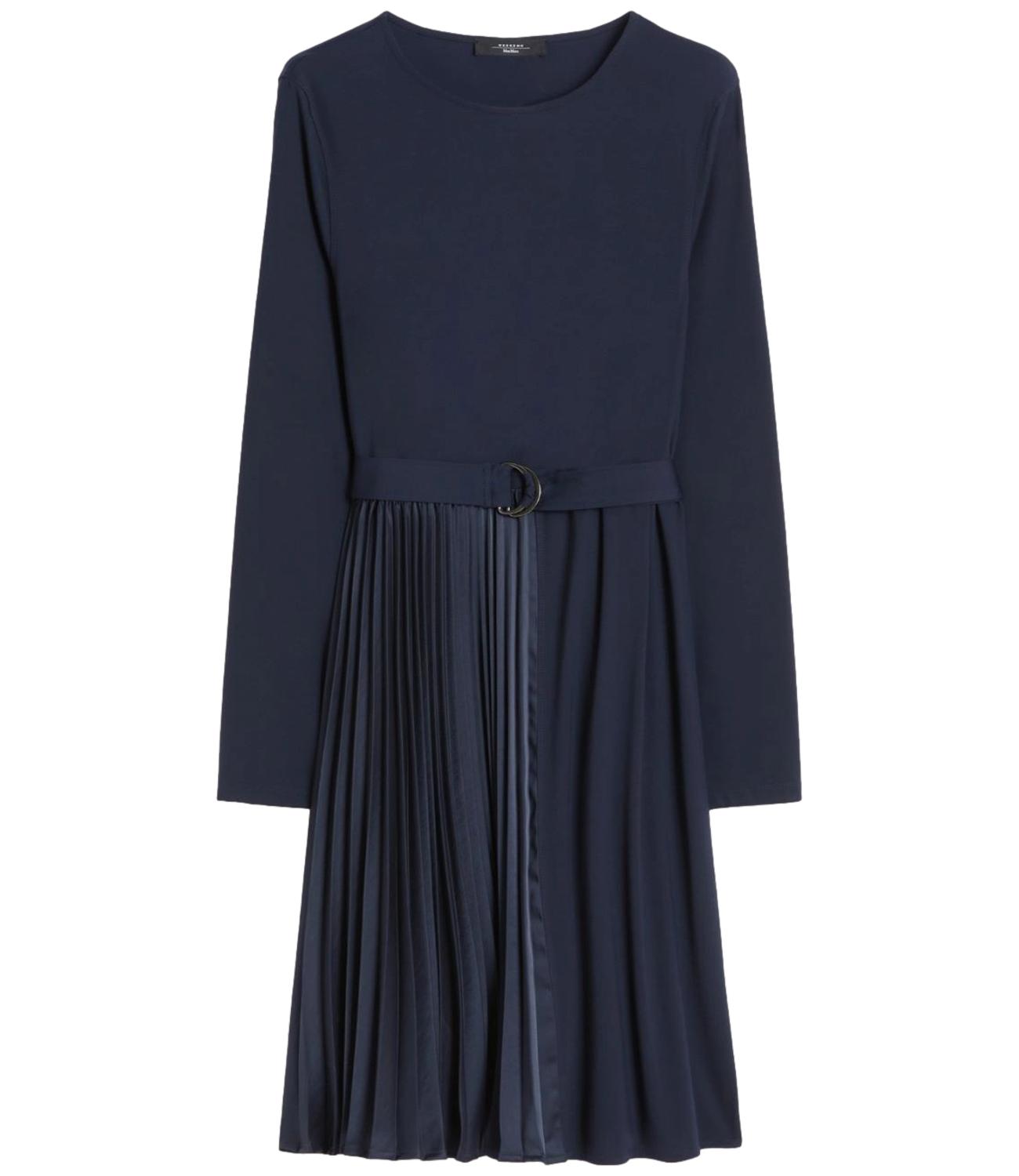 Max Mara Weekend Abito Wkdtalamo Blu Donna
