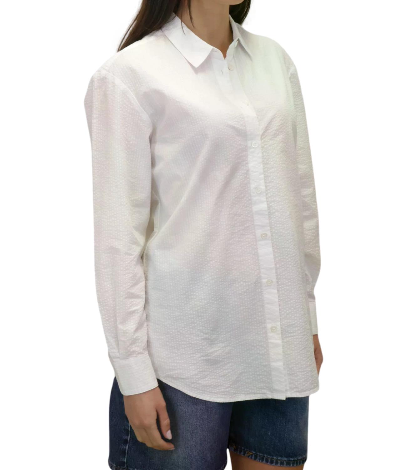 Mc2 Saint Barth Camicia da Donna - Seersucker Stripes V Repeat 01