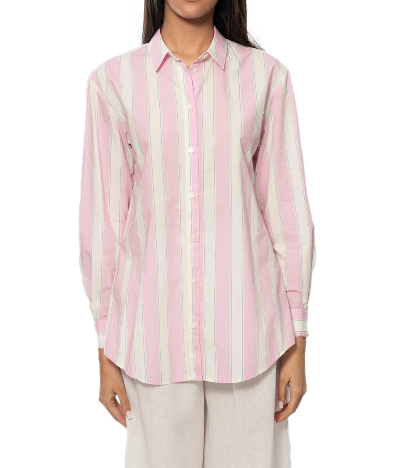 Mc2 Saint Barth Camicia da Donna - Cotton Sb Beach Stripes 2153 E - Brig001
