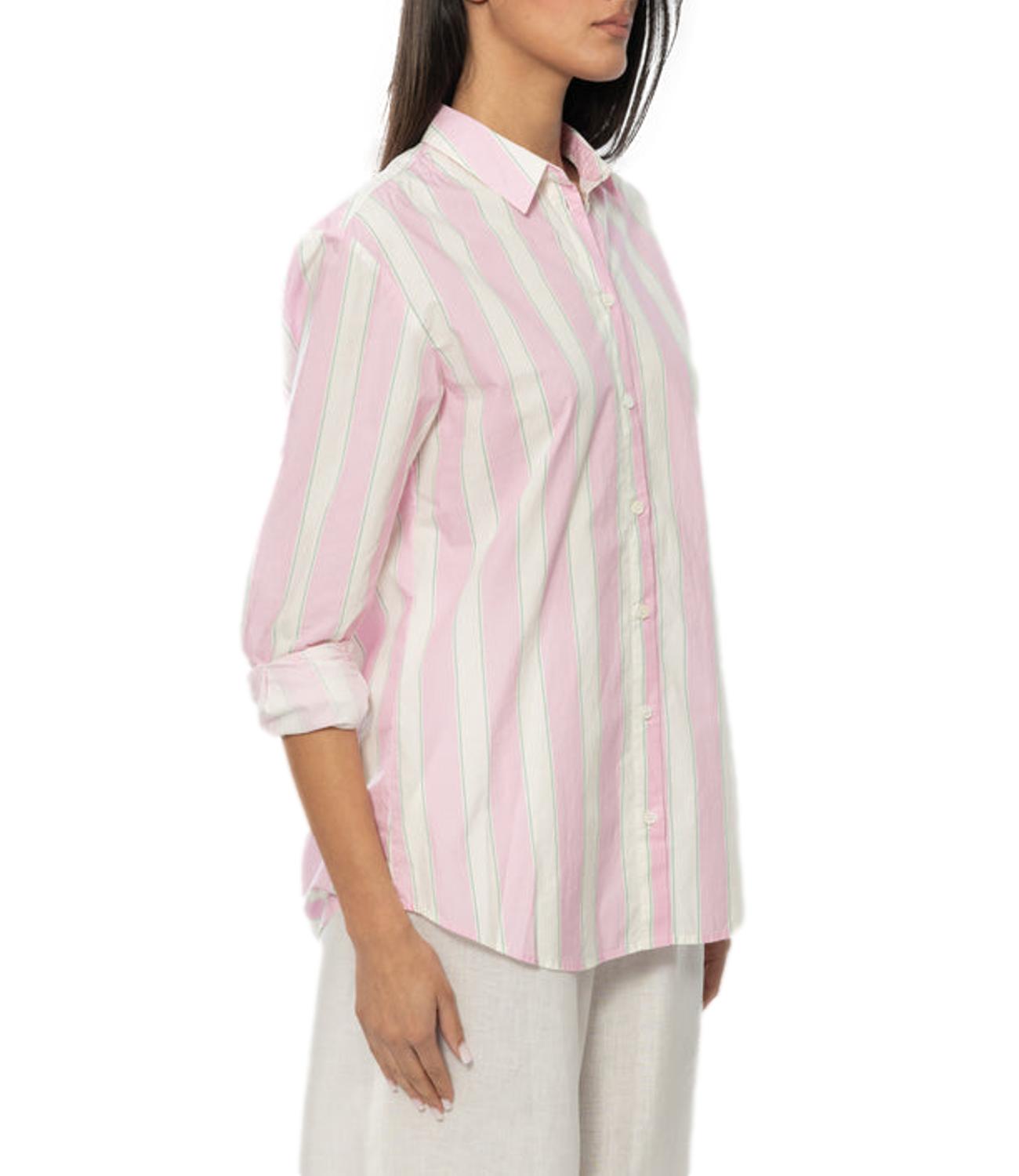 Mc2 Saint Barth Camicia da Donna - Cotton Sb Beach Stripes 2153 E - Brig001