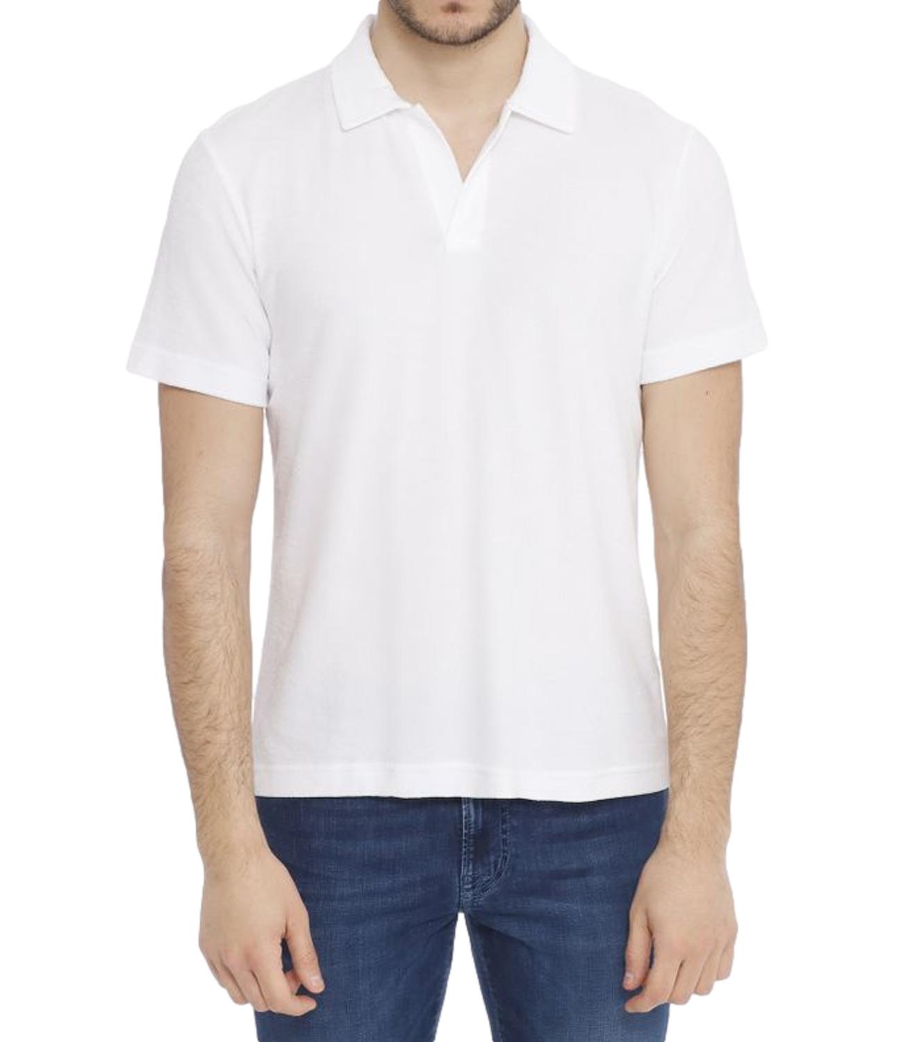 Mc2 Saint Barth Polo da Uomo - Terry 01n White - Jer0001