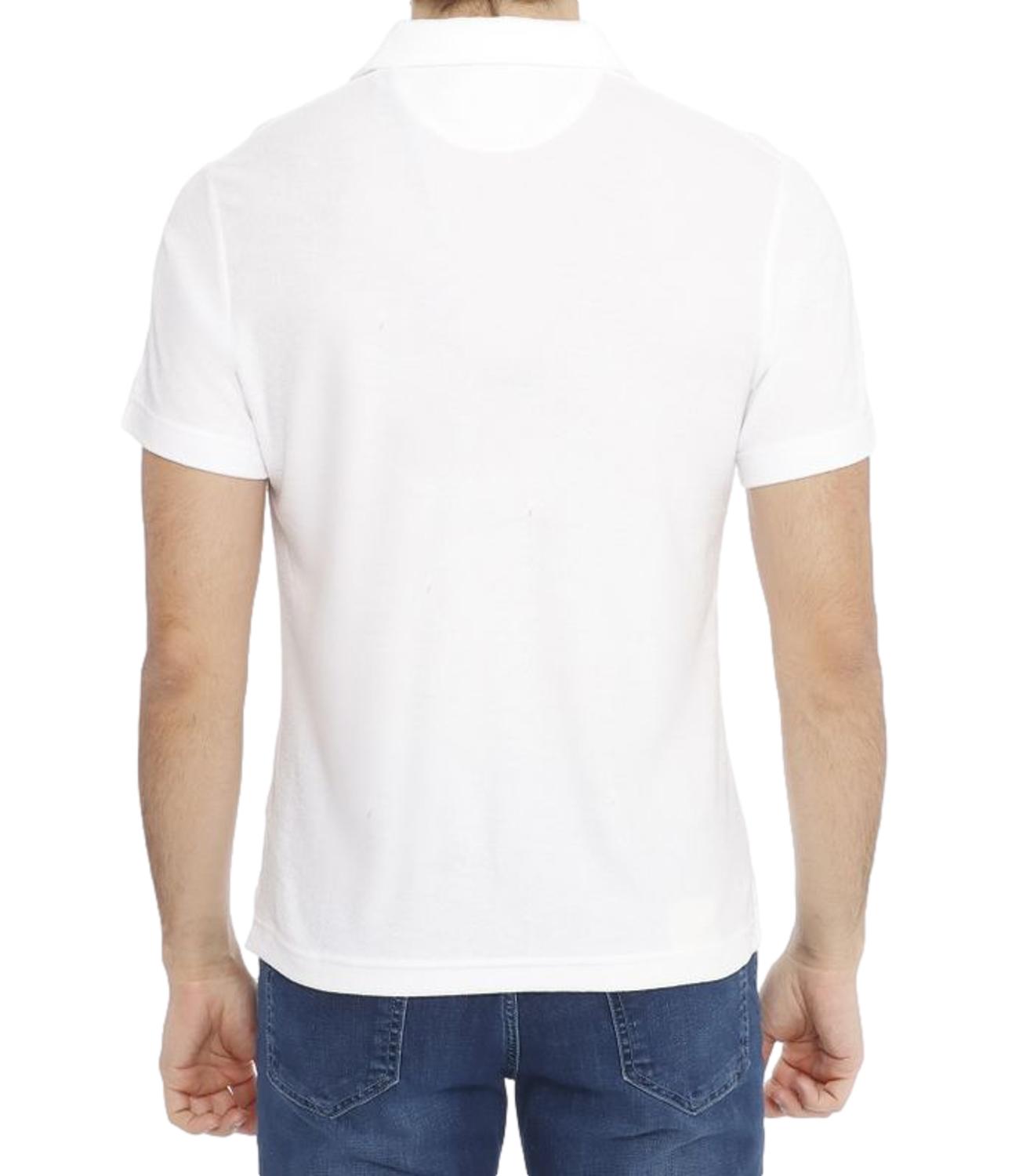 Mc2 Saint Barth Polo da Uomo - Terry 01n White - Jer0001