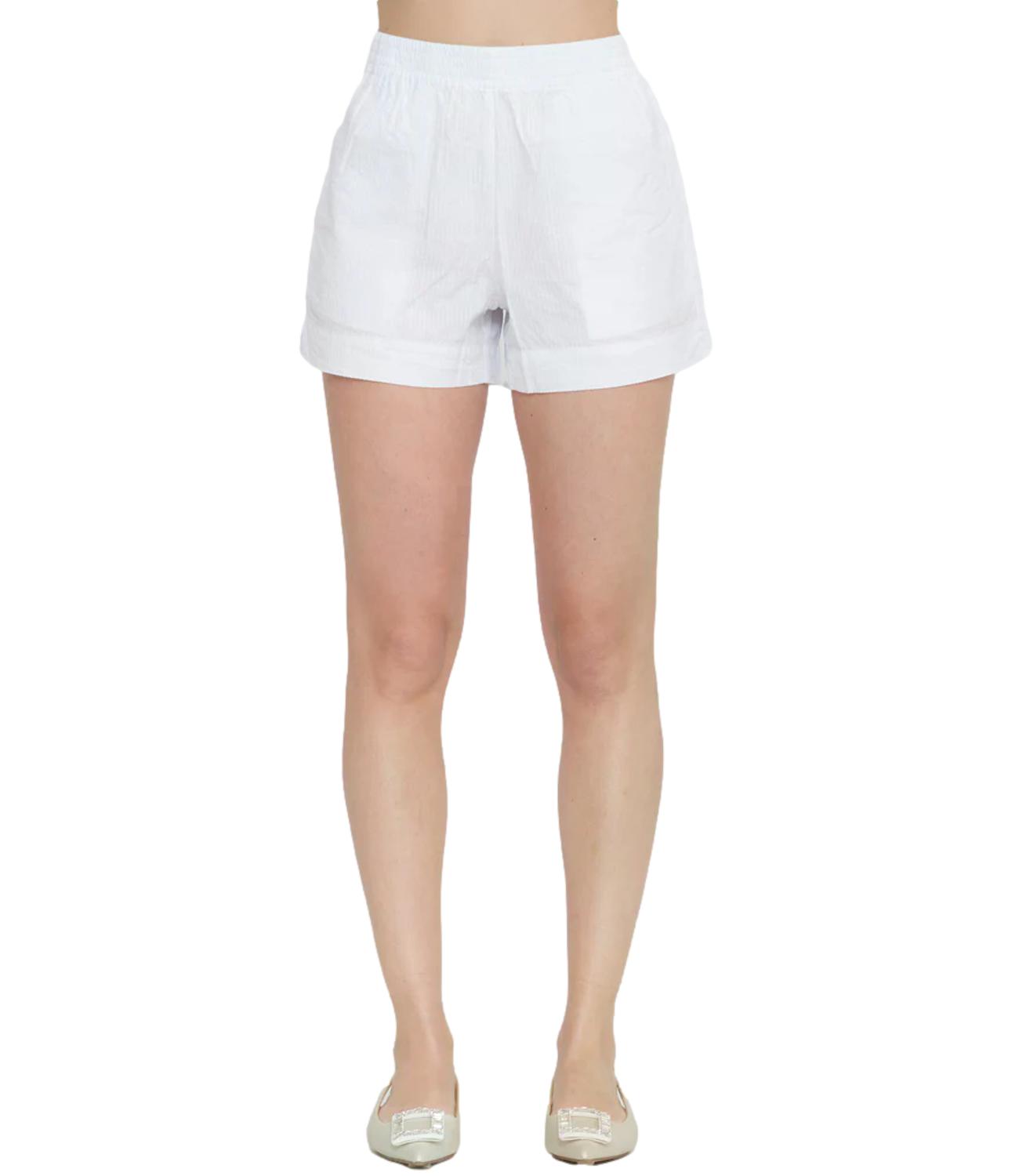 Mc2 Saint Barth Short da Donna - Seersucker Stripes V 01 Emb - Mea002