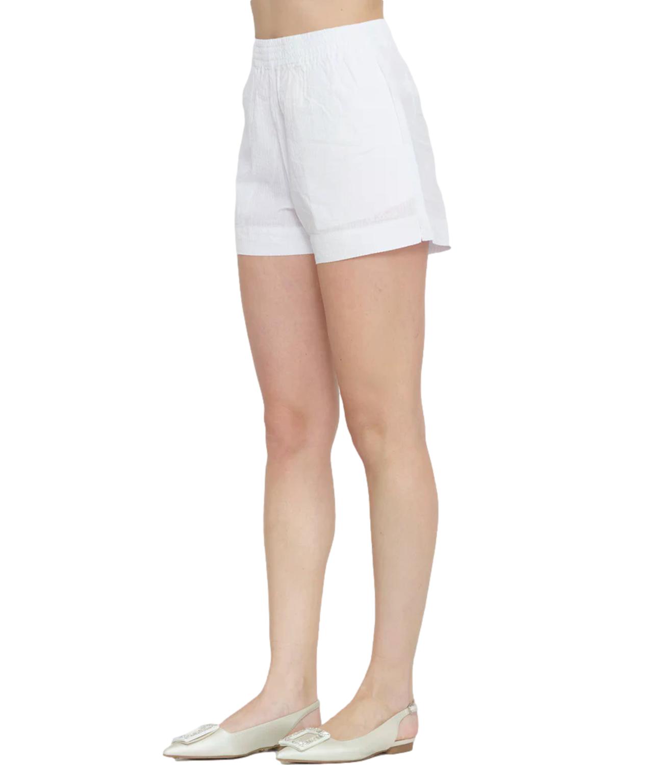 Mc2 Saint Barth Short da Donna - Seersucker Stripes V 01 Emb - Mea002