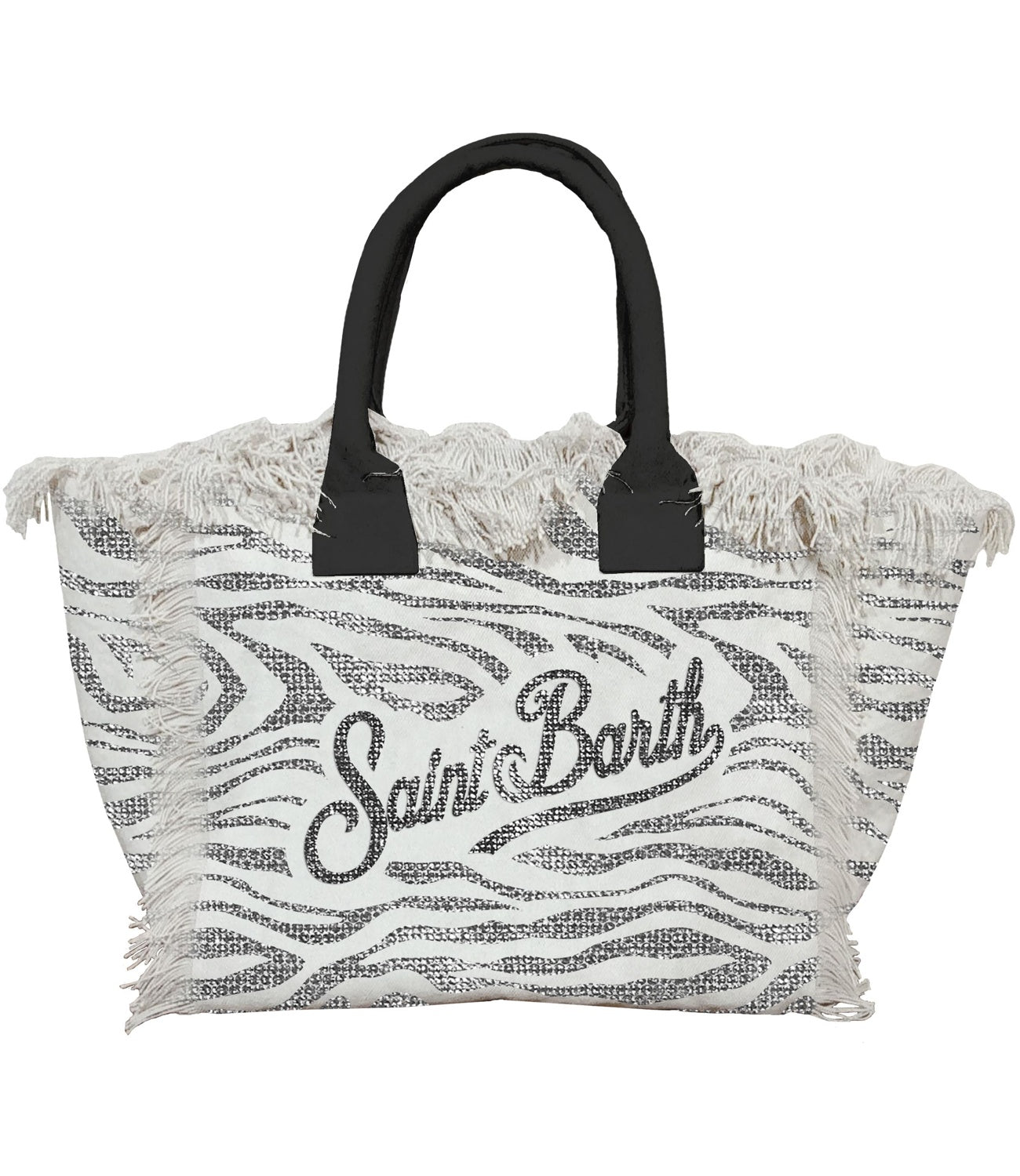 Mc2 Saint Barth Borsa da Donna - Strass Zebra 1000 - Vani001