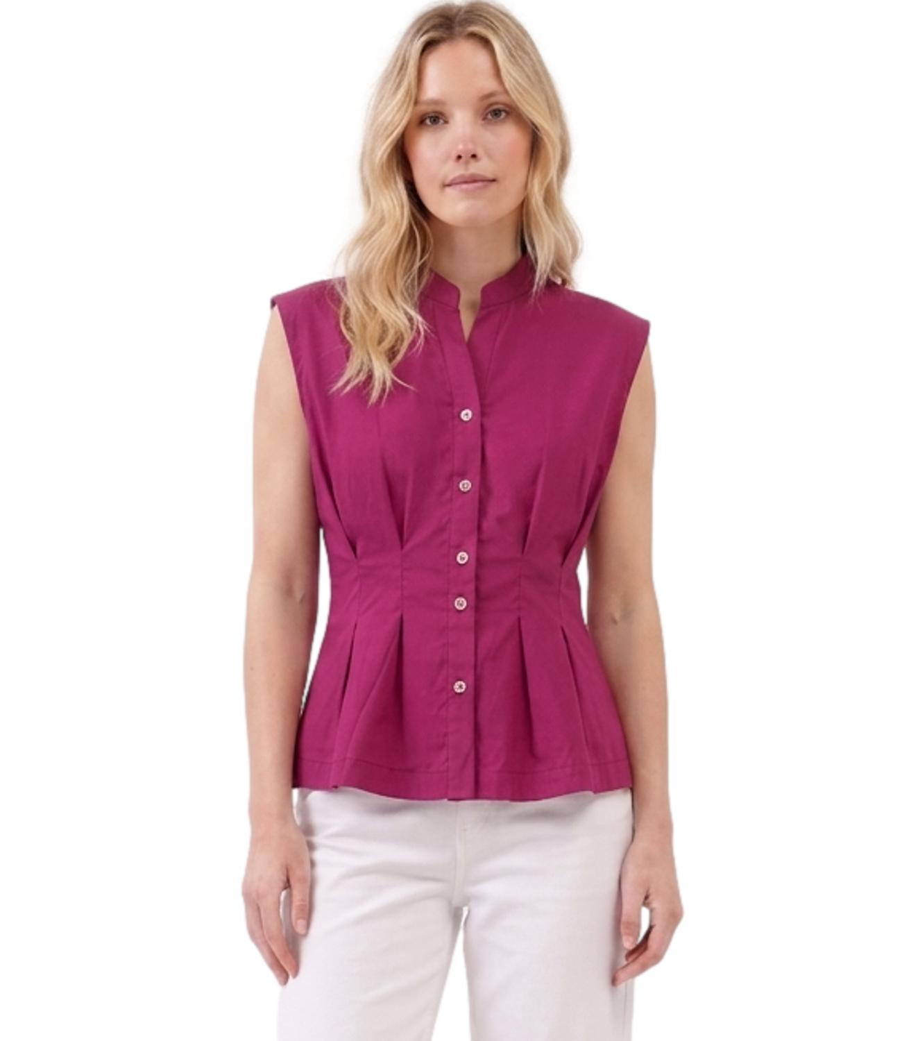 Motel Camicia da Donna - Magenta - 26c5139