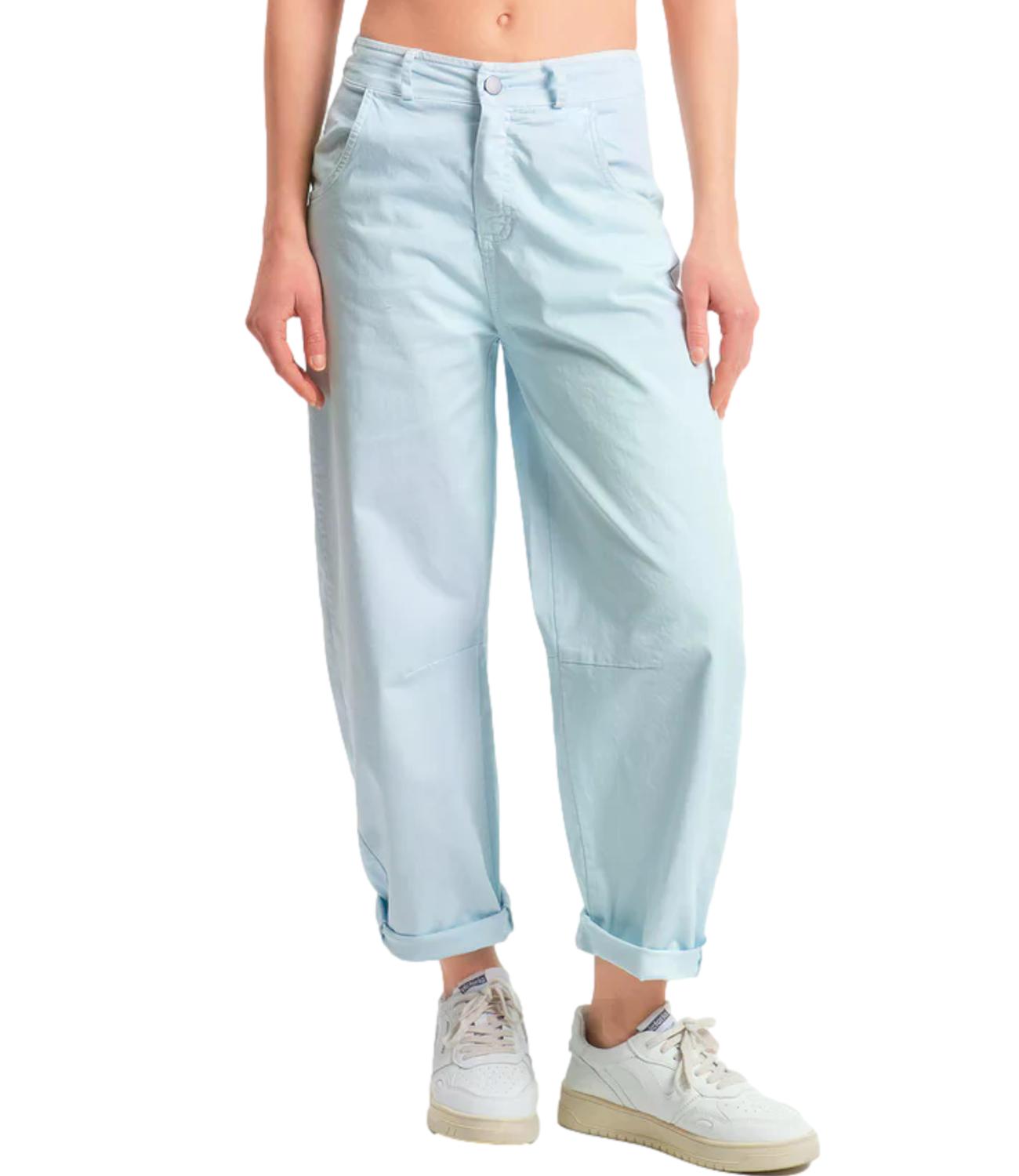 Motel Pantalone da Donna - Celeste - Pa5157/pe26pr