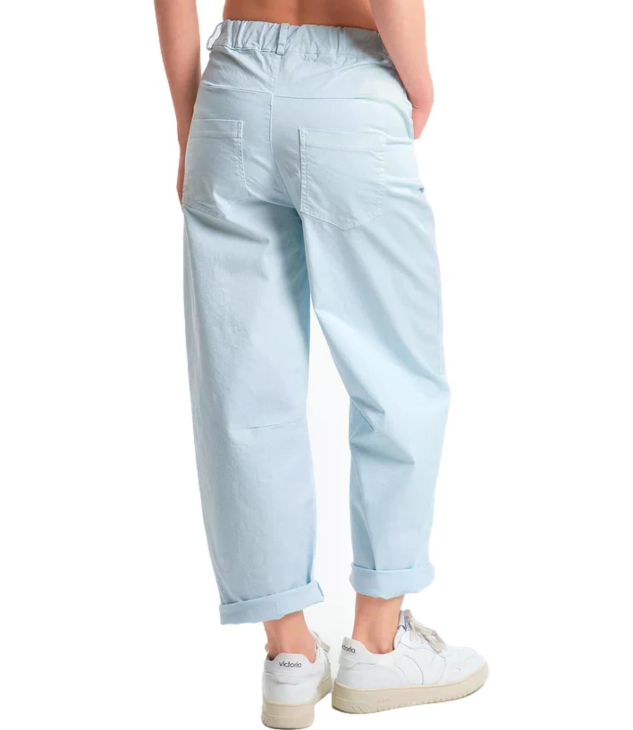 Motel Pantalone da Donna - Celeste - Pa5157/pe26pr