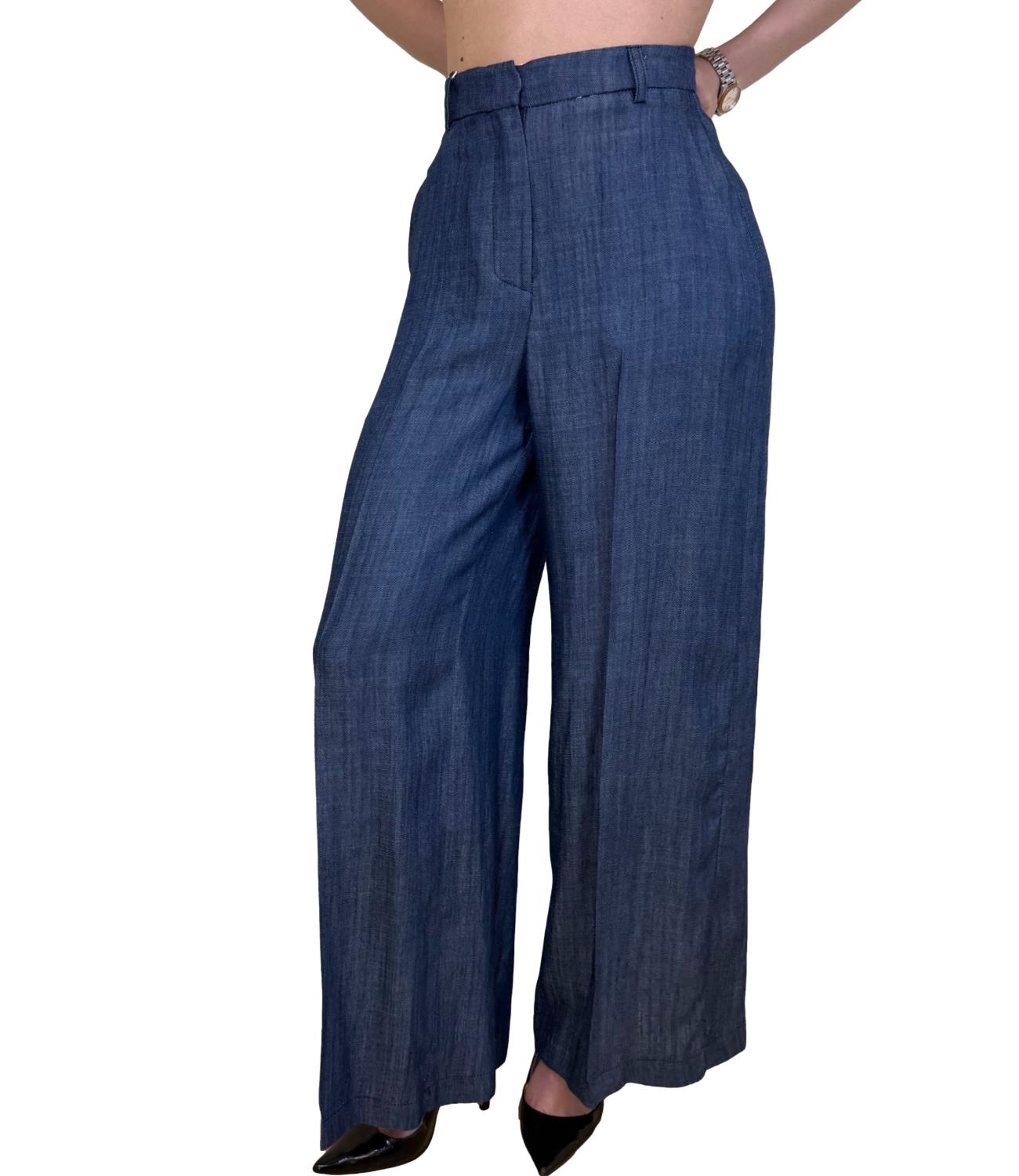 Motel Pantalone Blu Donna