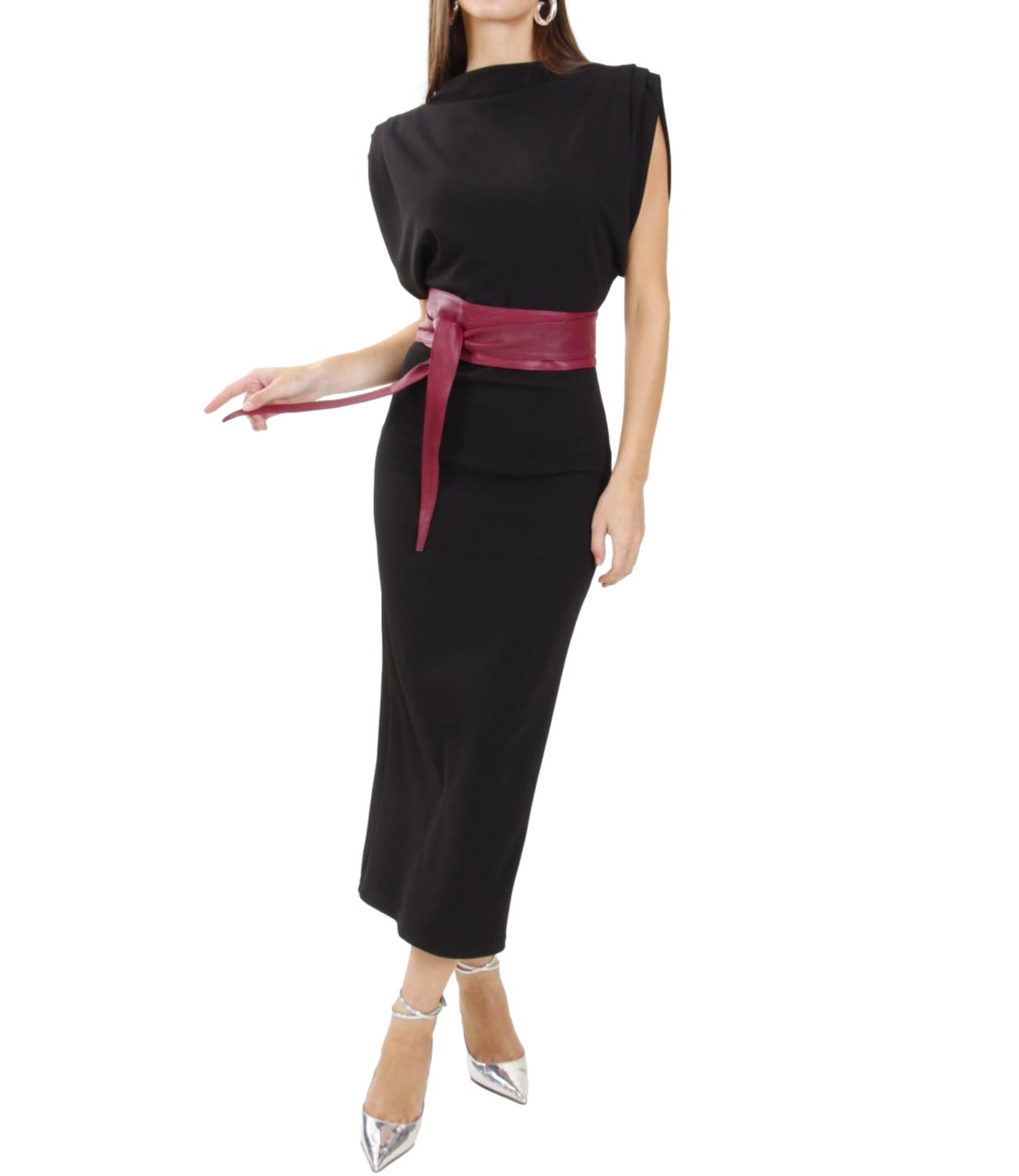 Myastreet Cintura da Donna - Bordeaux - Acjc01-80