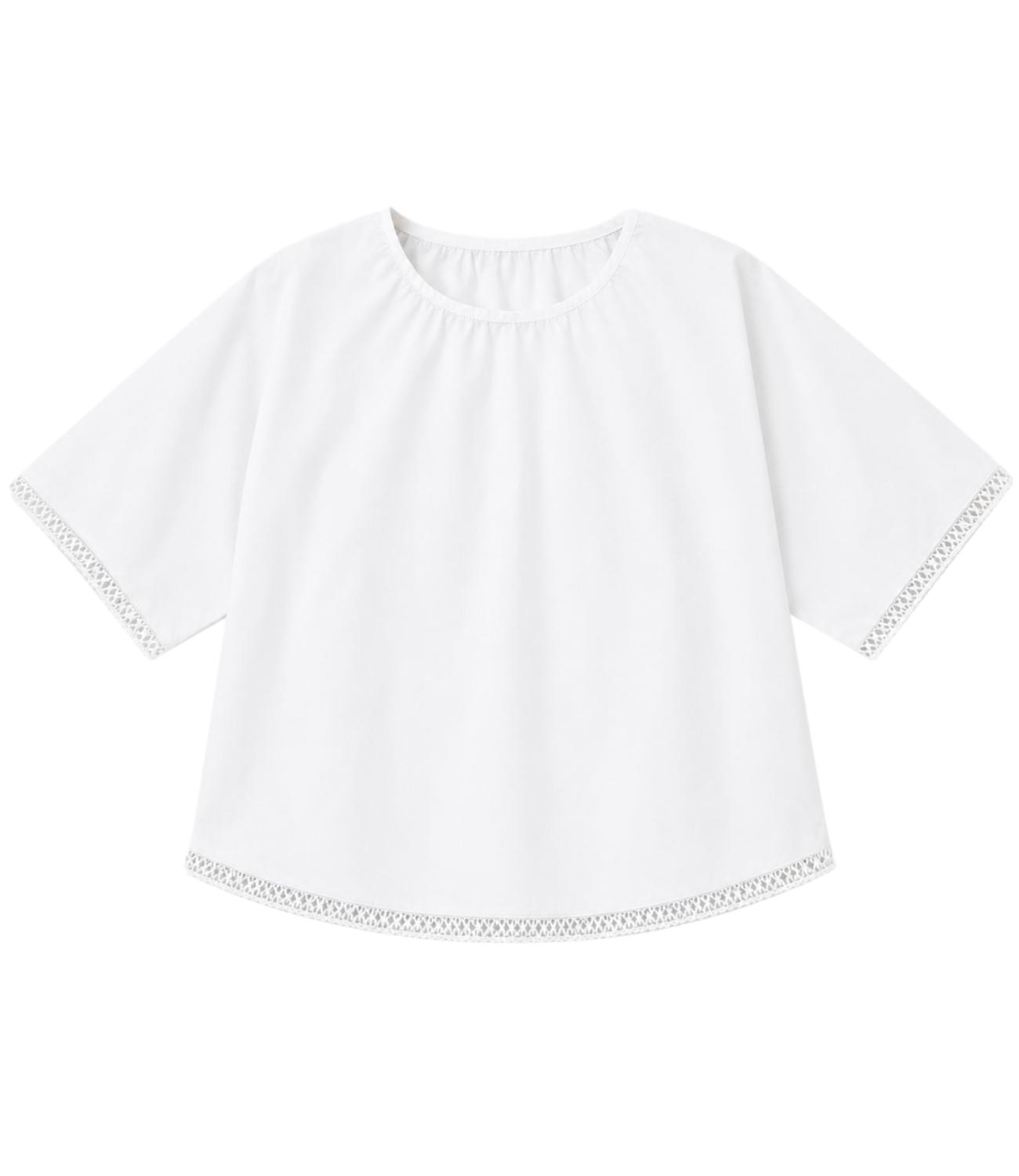 Myastreet Blusa da Donna - Bianco - Esml258-06