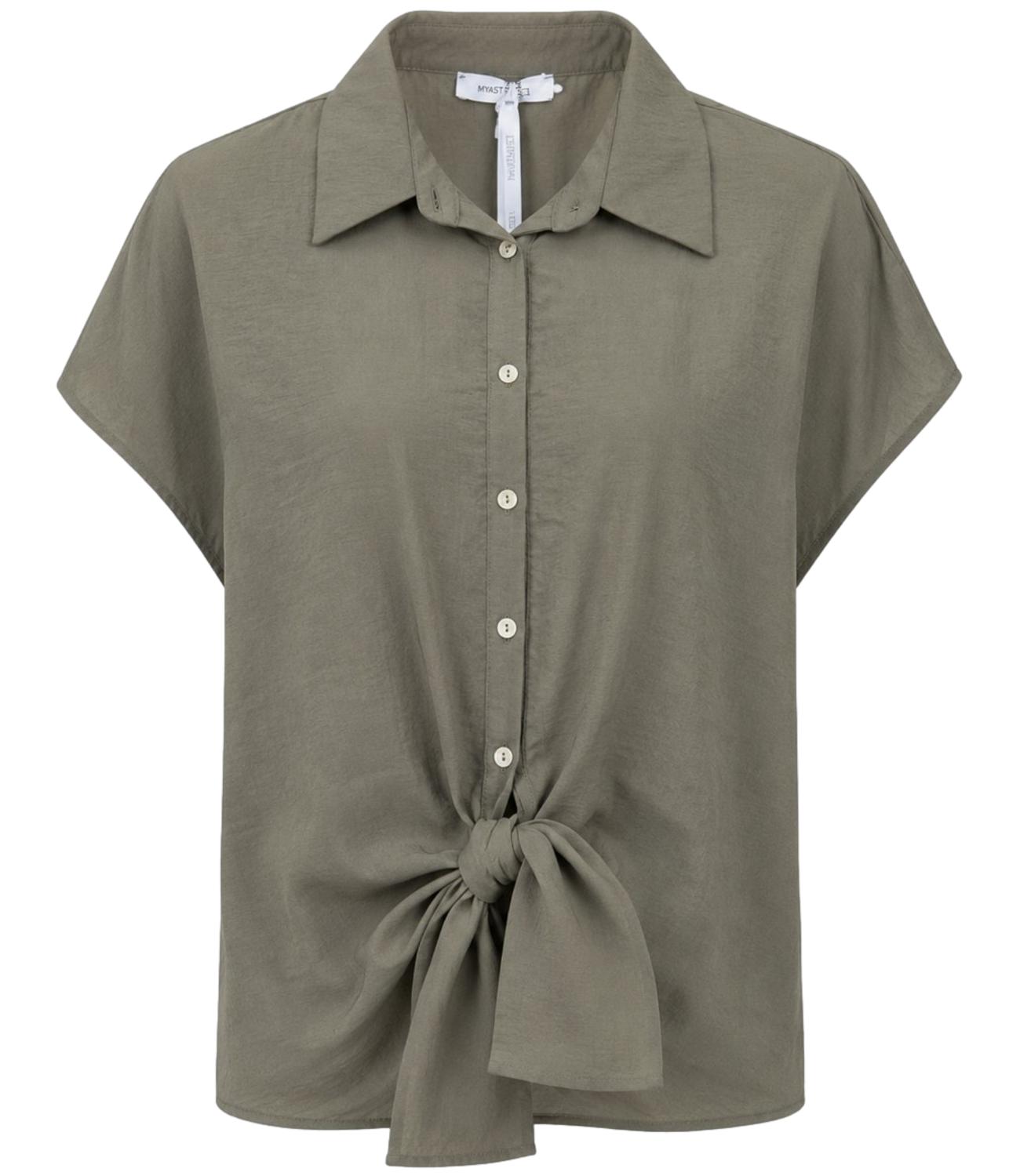 Myastreet Camicia da Donna - Militare - Lm61194-06