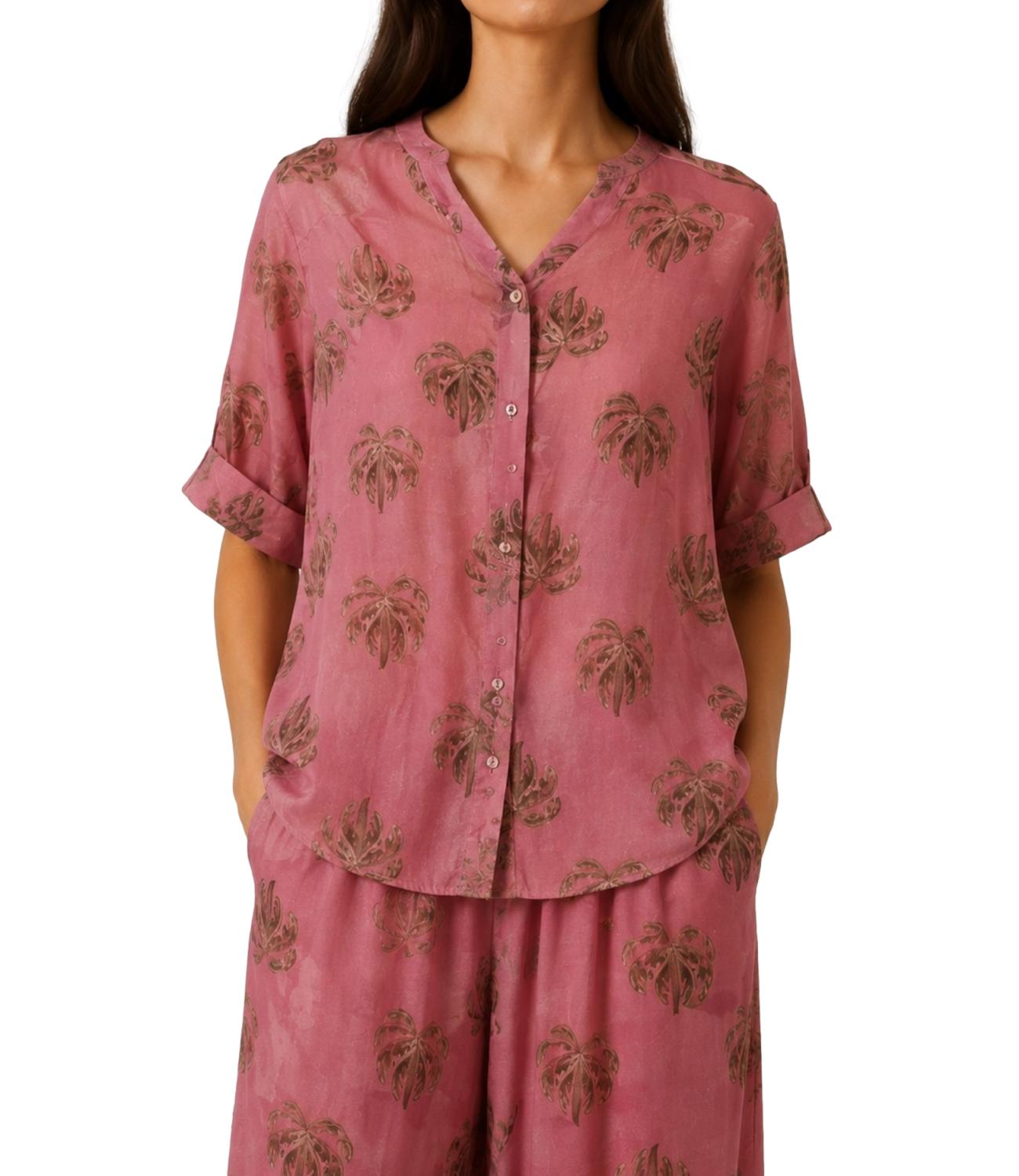 Myastreet Camicia da Donna - Rosa - Ma2905