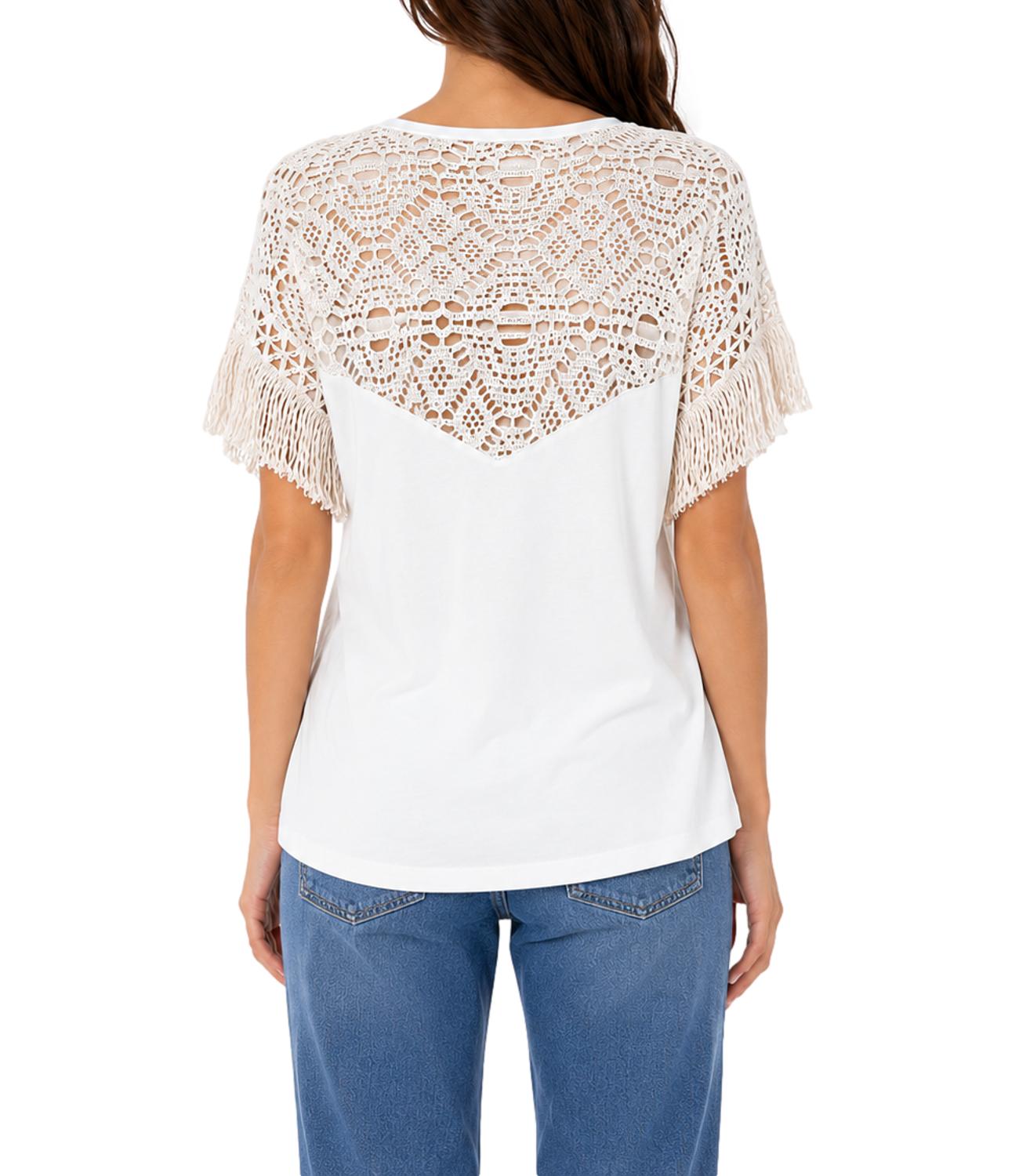 Philia Loft T-Shirt da Donna - Bianco - D02e1132-3474osn