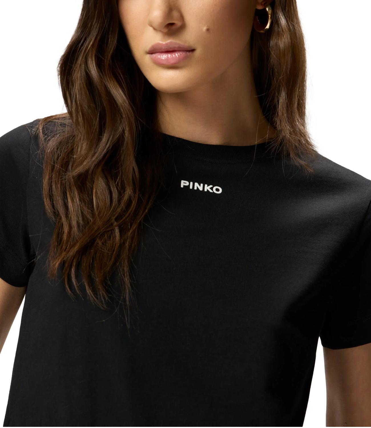 Pinko T-Shirt da Donna - Nero Limousine - 100373-A34f