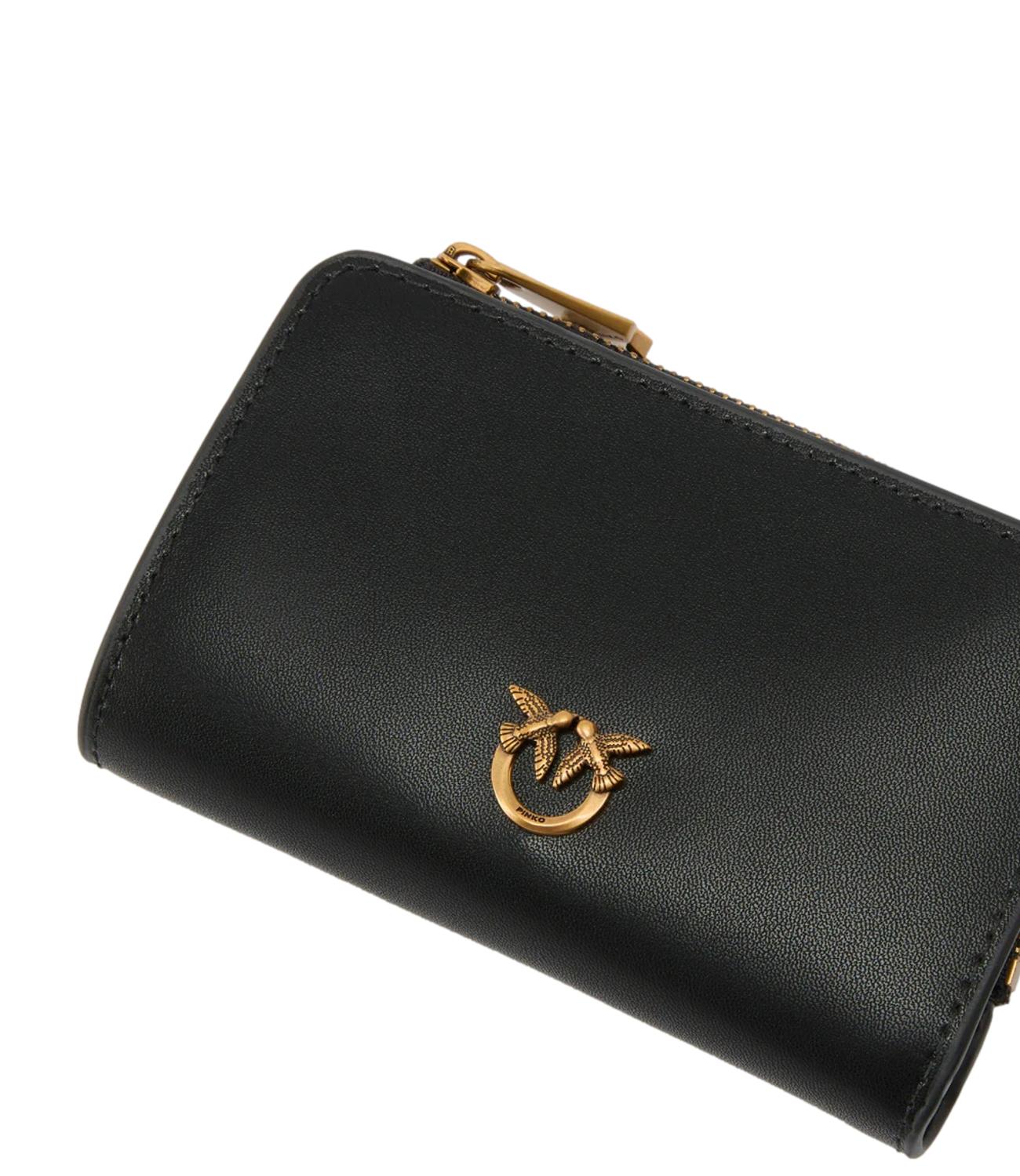 Pinko Mini Wallet nero donna