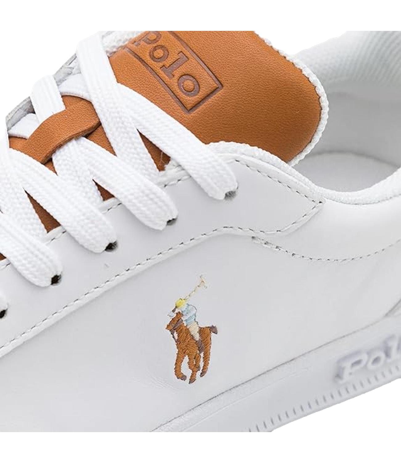 Heritage Court II high top lace bianca e marrone