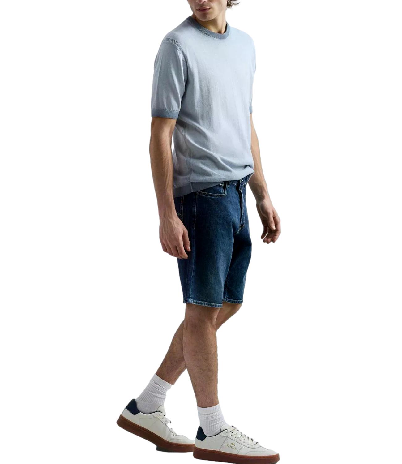Replay Bermuda jeans da Uomo - Denim Scuro