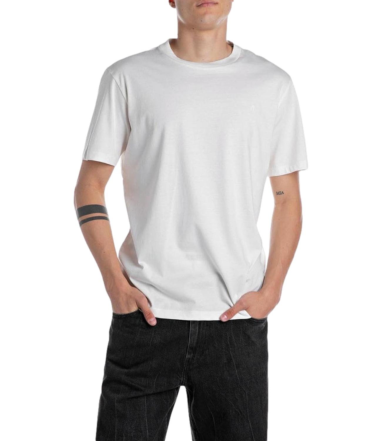 Replay T-Shirt da Uomo - Bianco - M3097.000.2660